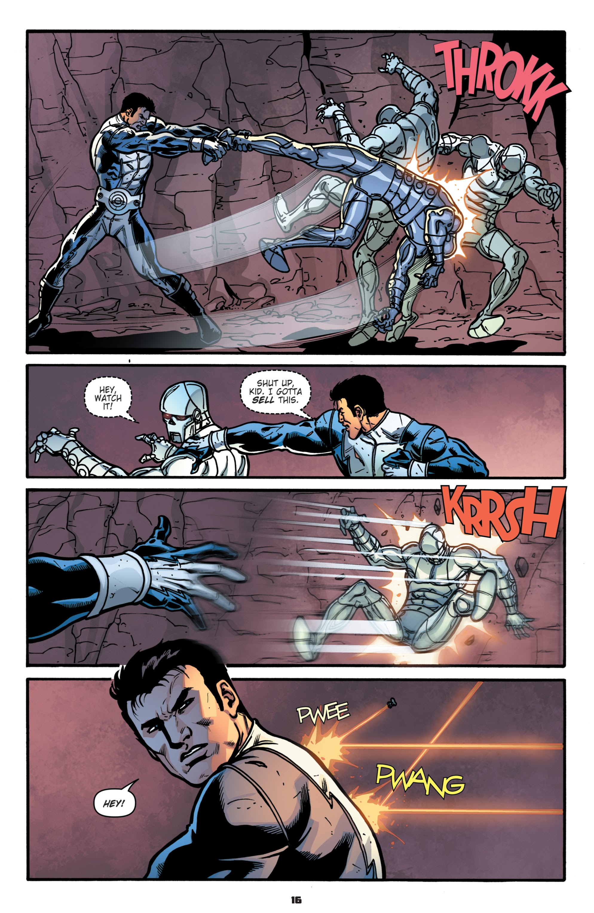 Read online T.H.U.N.D.E.R. Agents (2013) comic -  Issue #2 - 18