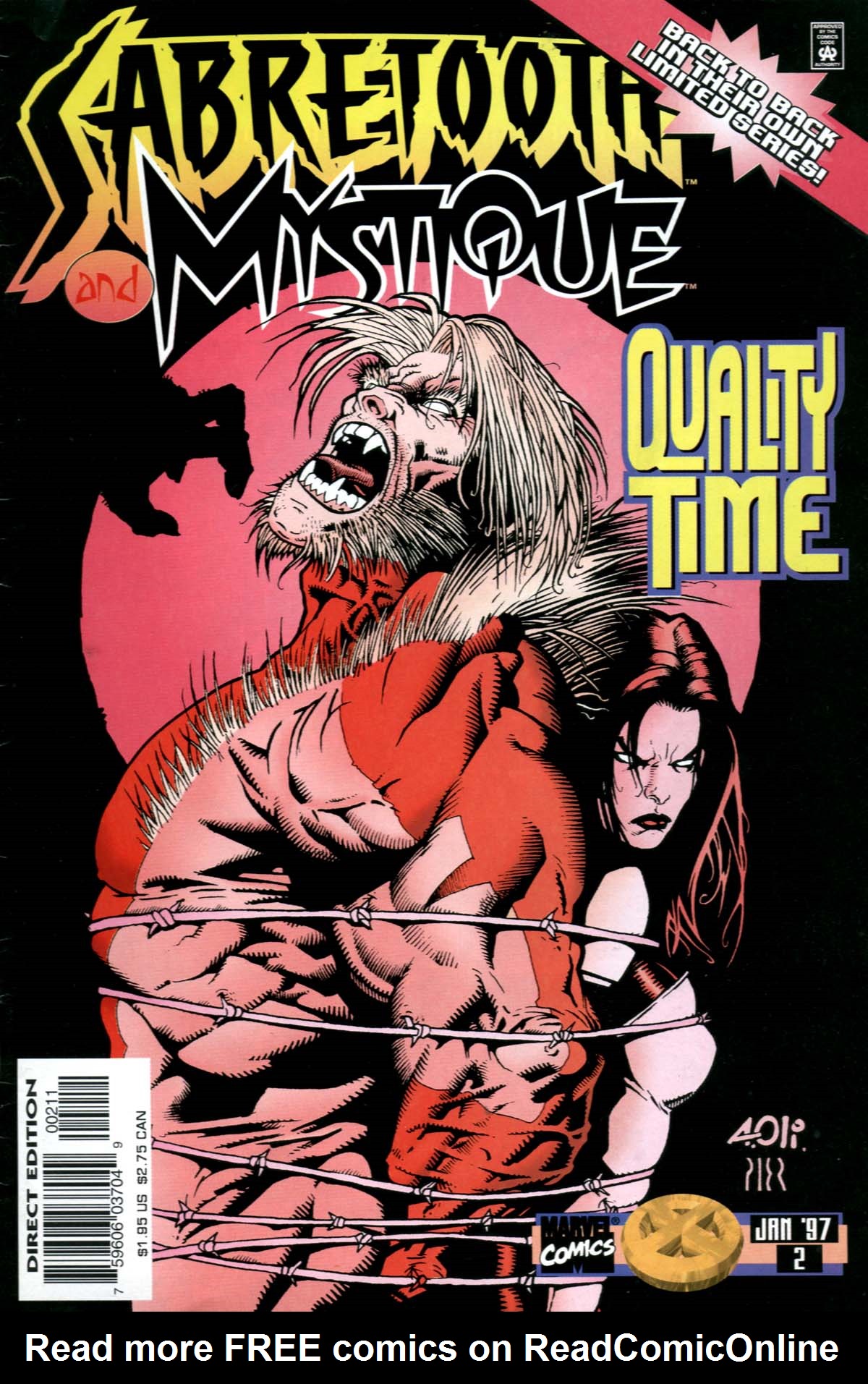 Read online Sabretooth and Mystique comic -  Issue #2 - 1