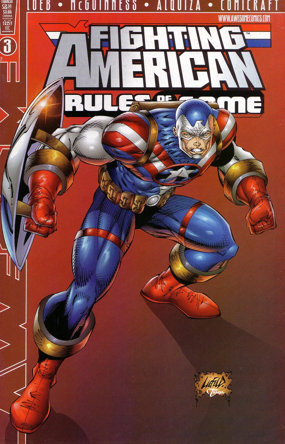 Read online Fighting American: Rules of the Game comic -  Issue #3 - 1
