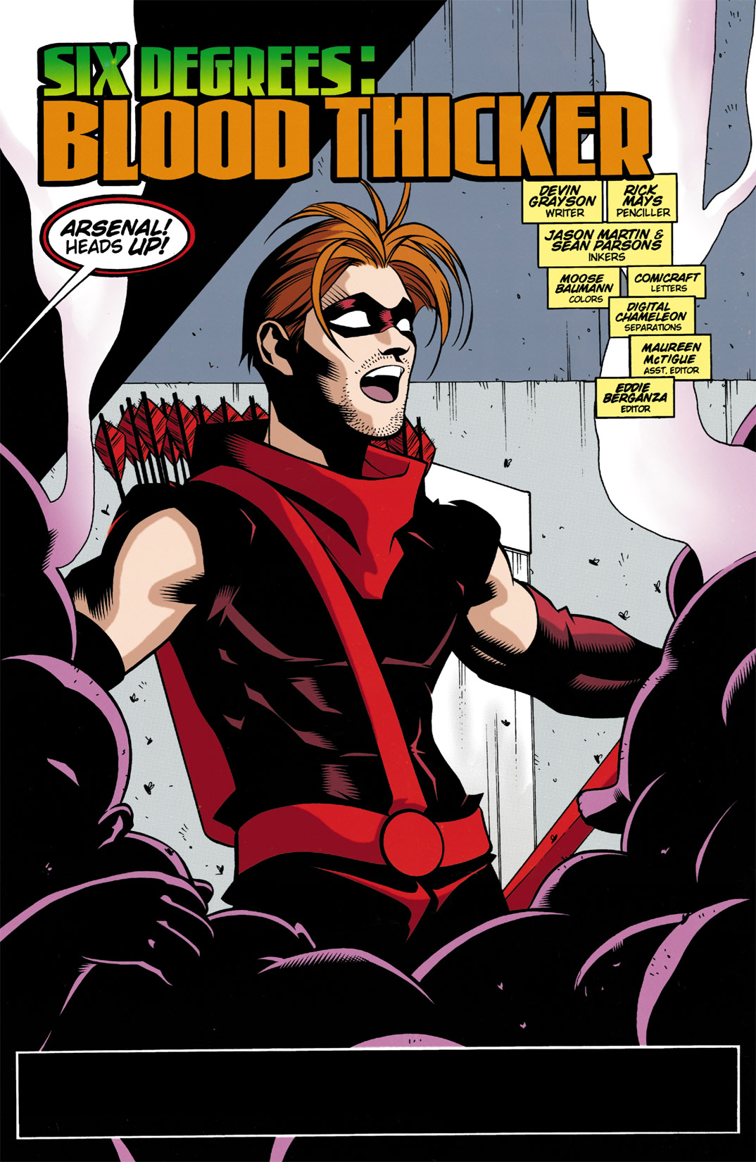 Read online Arsenal comic -  Issue #3 - 2