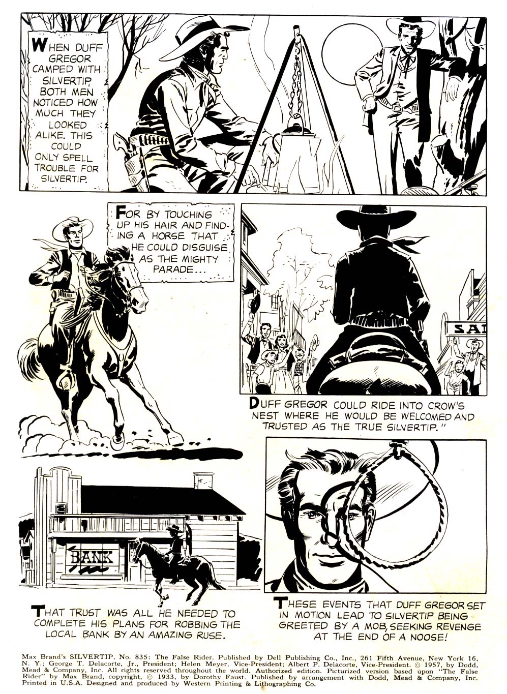 Read online Four Color Comics comic -  Issue #835 - 2