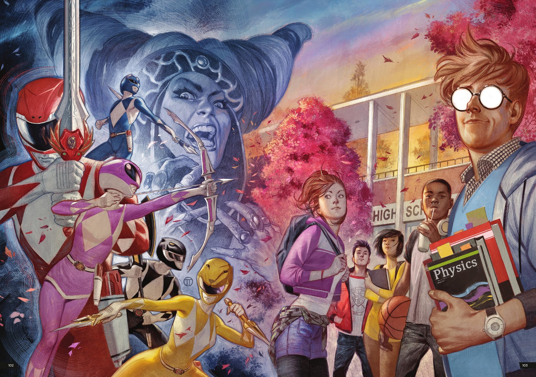 Read online Saban's Power Rangers Artist Tribute comic -  Issue # TPB - 95