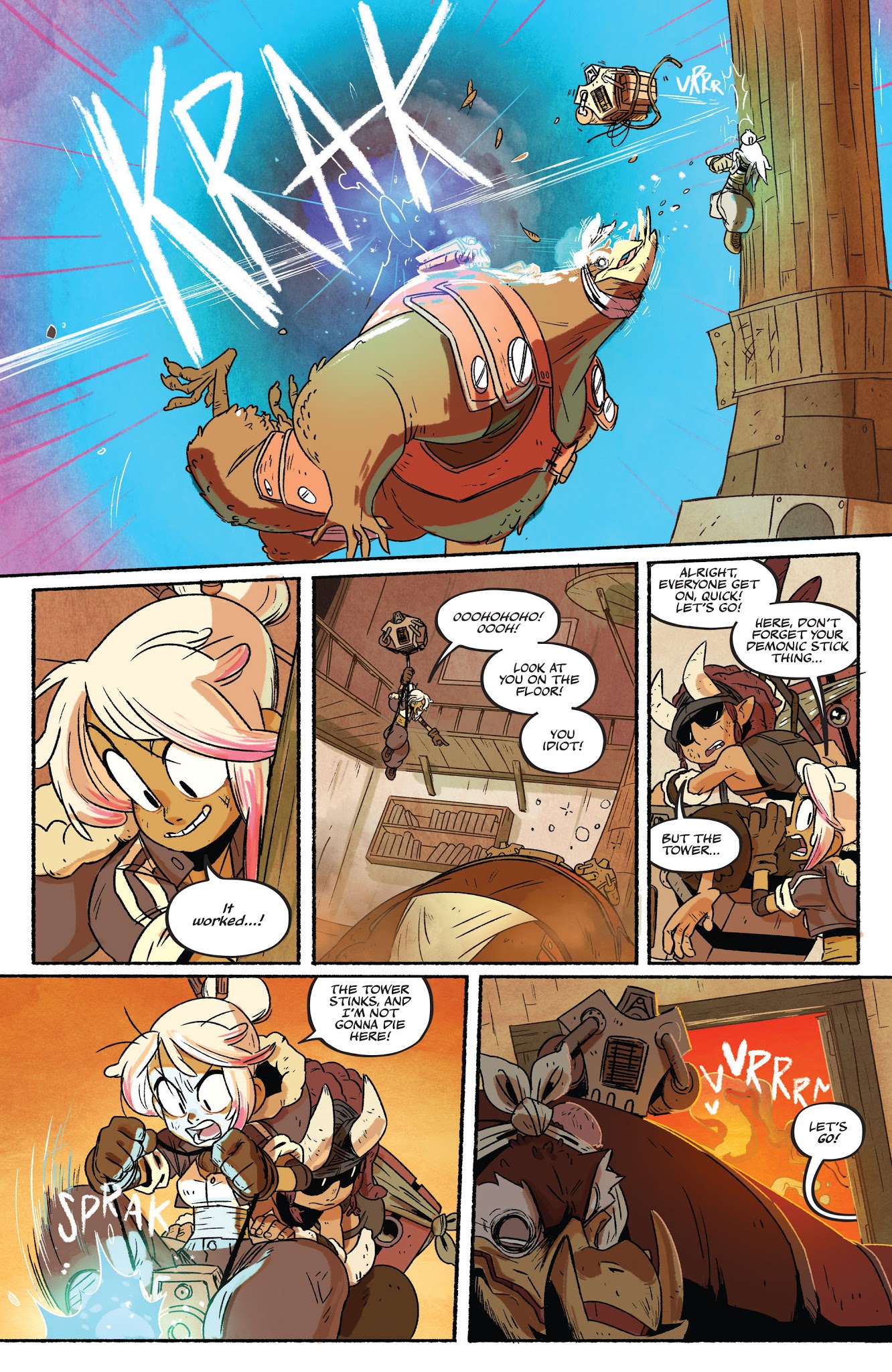 Read online Tyson Hesse's Diesel comic -  Issue #4 - 15