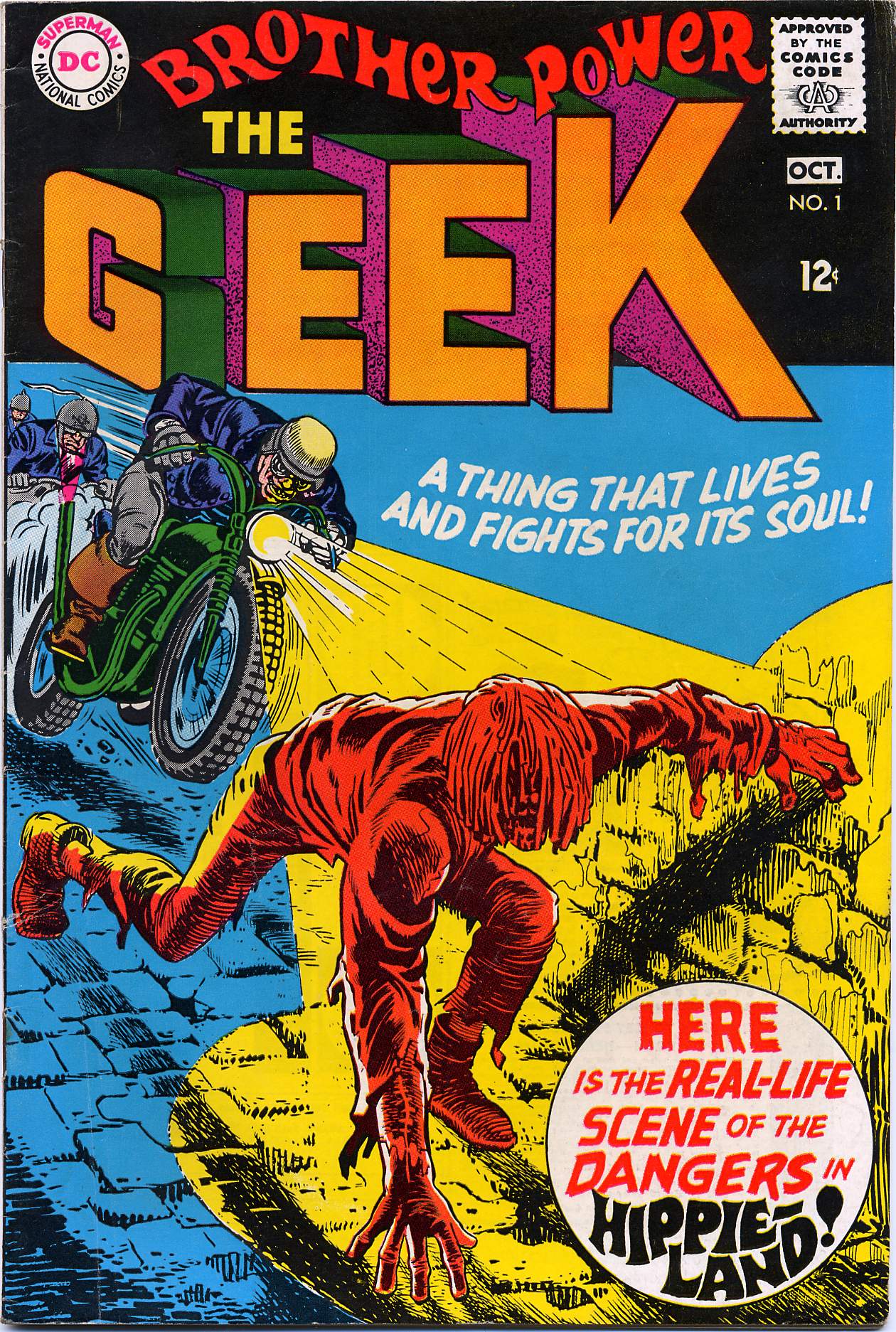 Read online Brother Power the Geek comic -  Issue #1 - 1