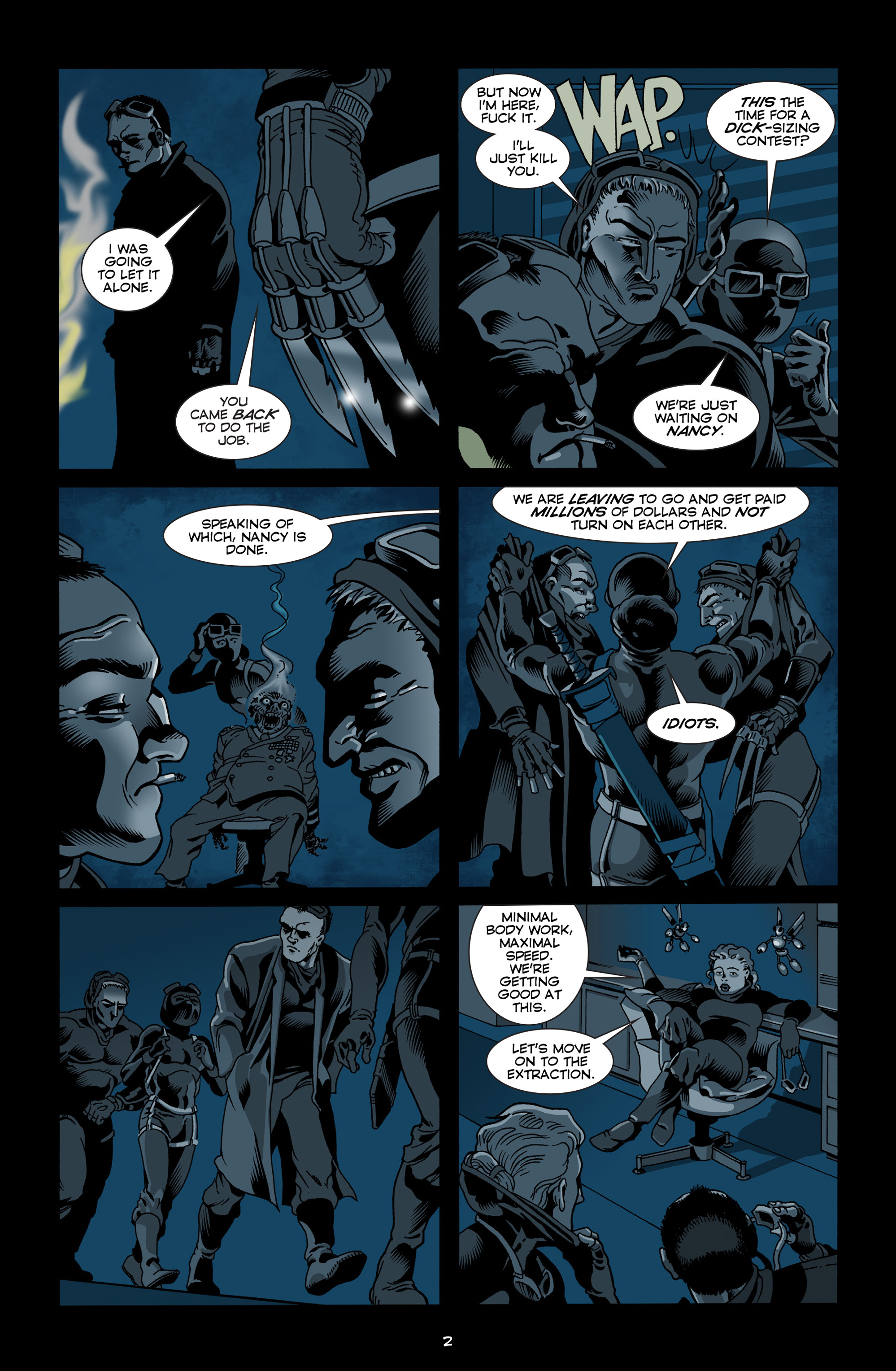 Read online Unmasked comic -  Issue #4 - 4