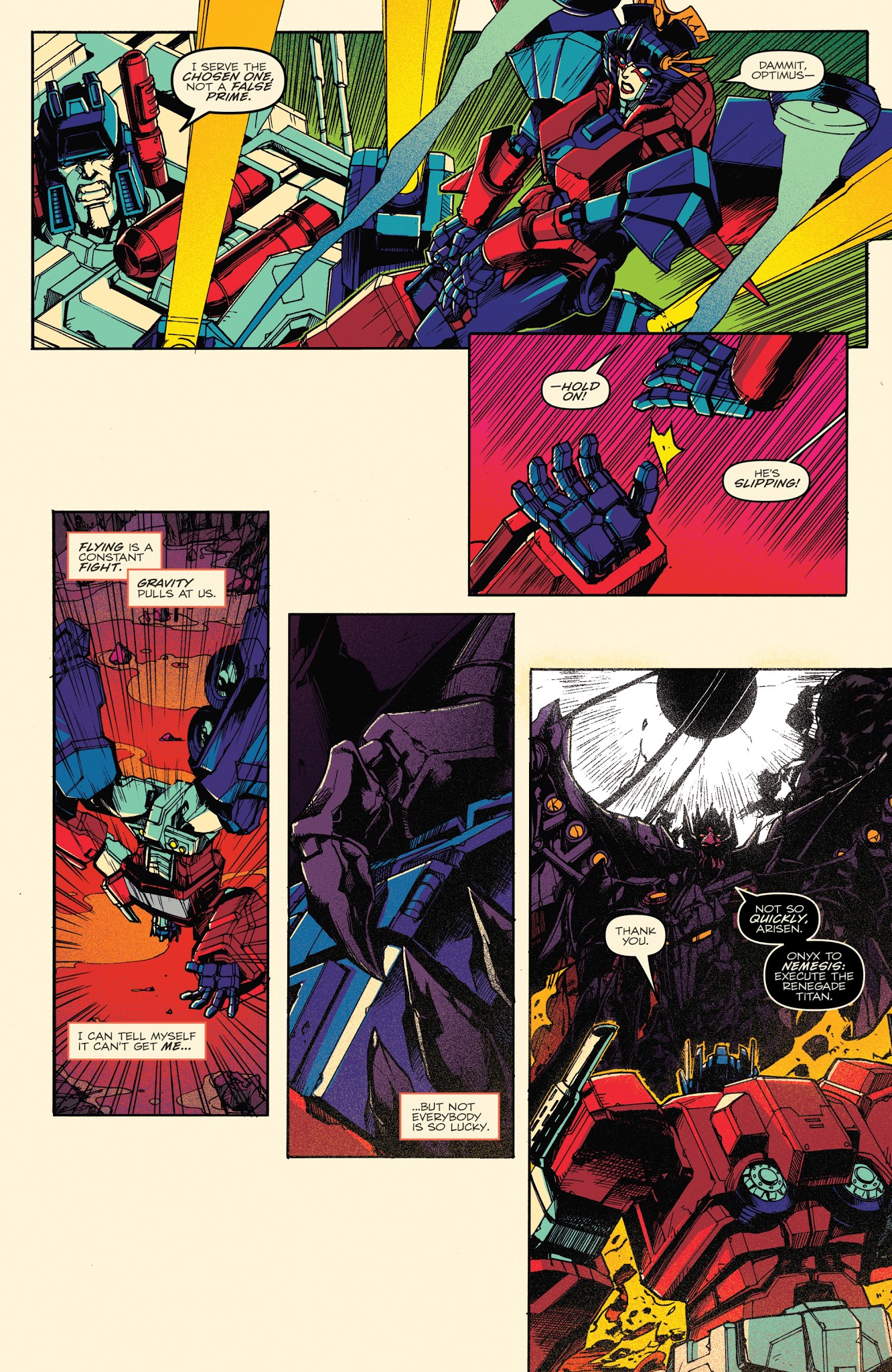 Read online Optimus Prime comic -  Issue #17 - 21