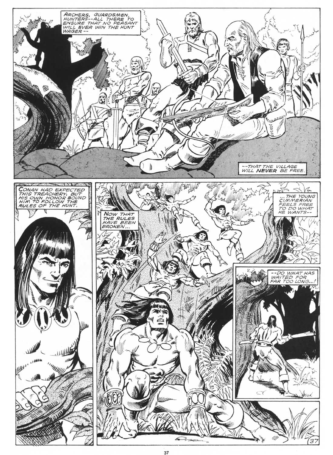 Read online The Savage Sword Of Conan comic -  Issue #171 - 39