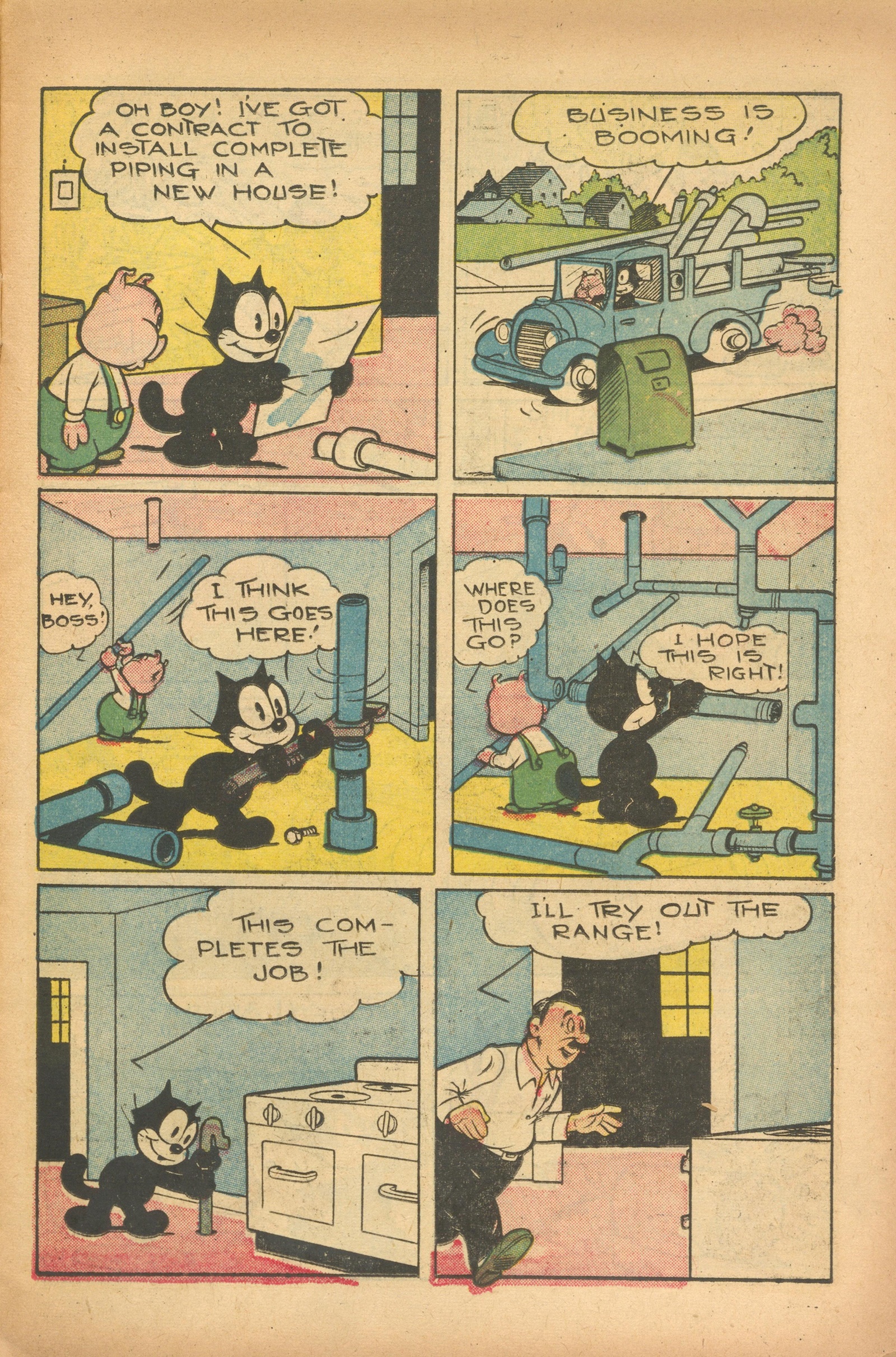 Read online Felix the Cat (1951) comic -  Issue #22 - 13
