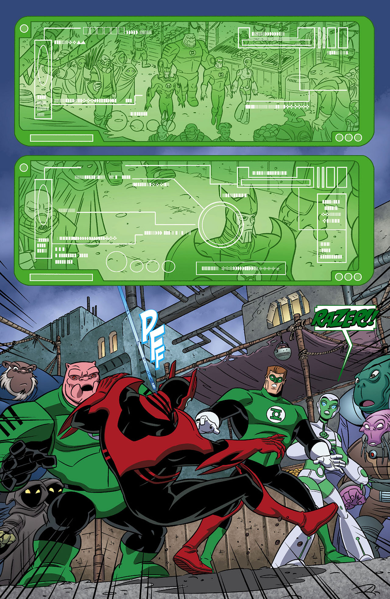Read online Green Lantern: The Animated Series comic -  Issue #3 - 2