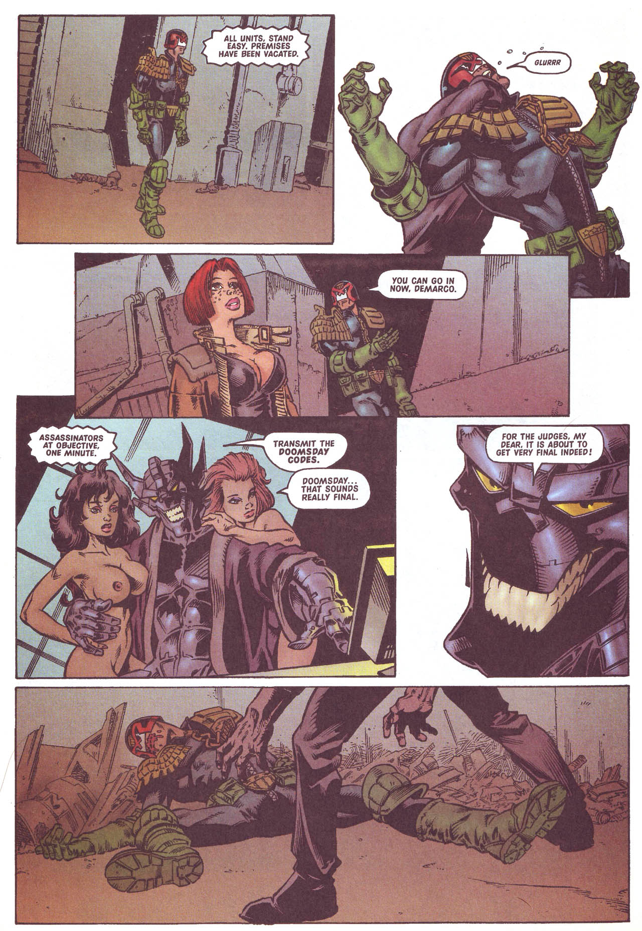 Read online Judge Dredd Megazine (vol. 3) comic -  Issue #54 - 14
