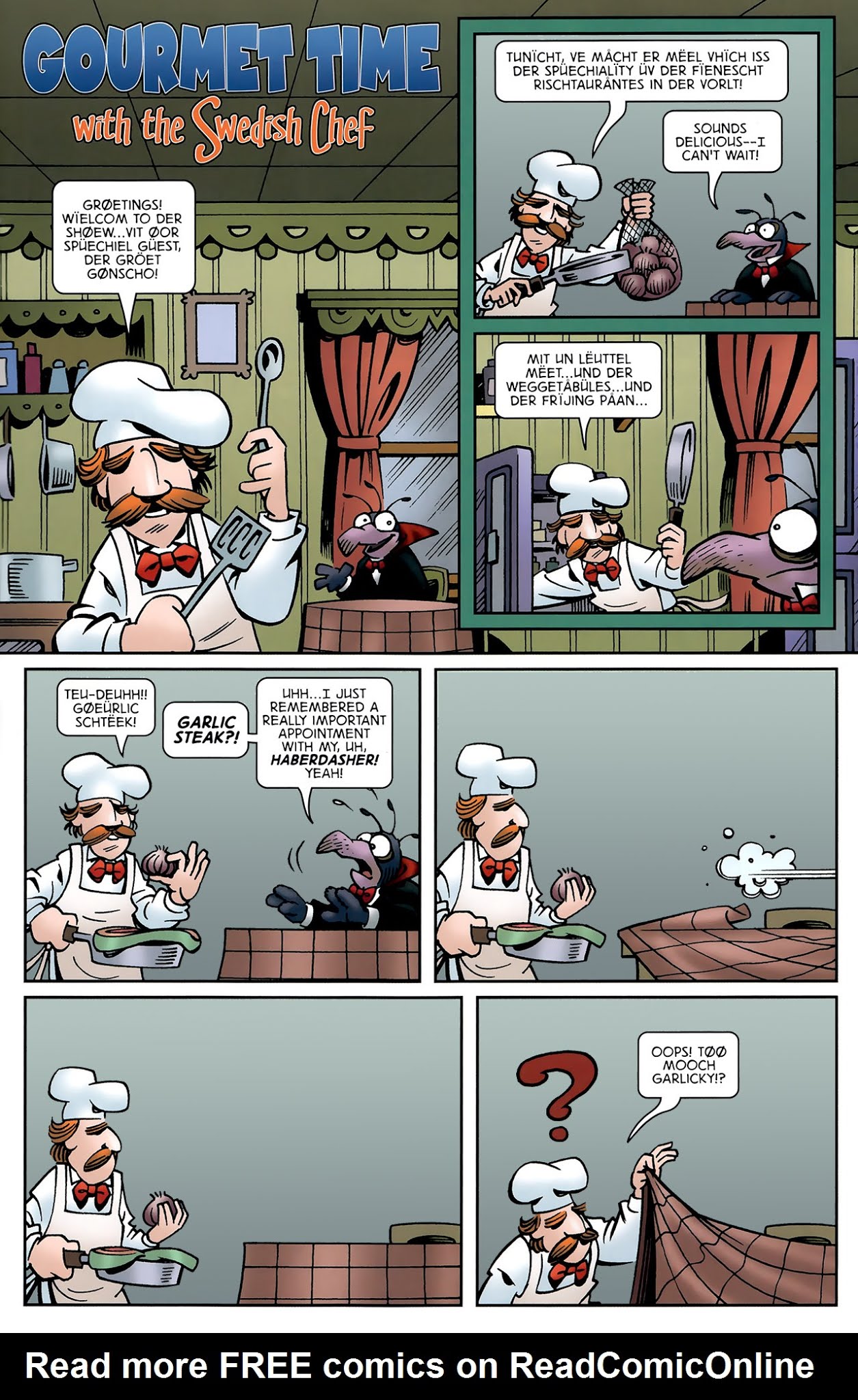 Read online The Muppet Show: The Comic Book comic -  Issue #8 - 13