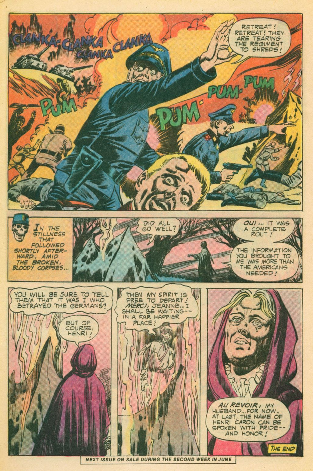 Read online Weird War Tales (1971) comic -  Issue #54 - 32