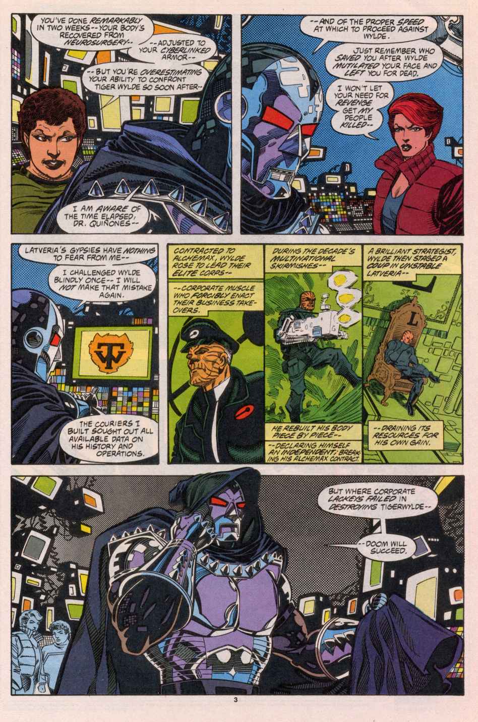 Read online Doom 2099 comic -  Issue #2 - 4