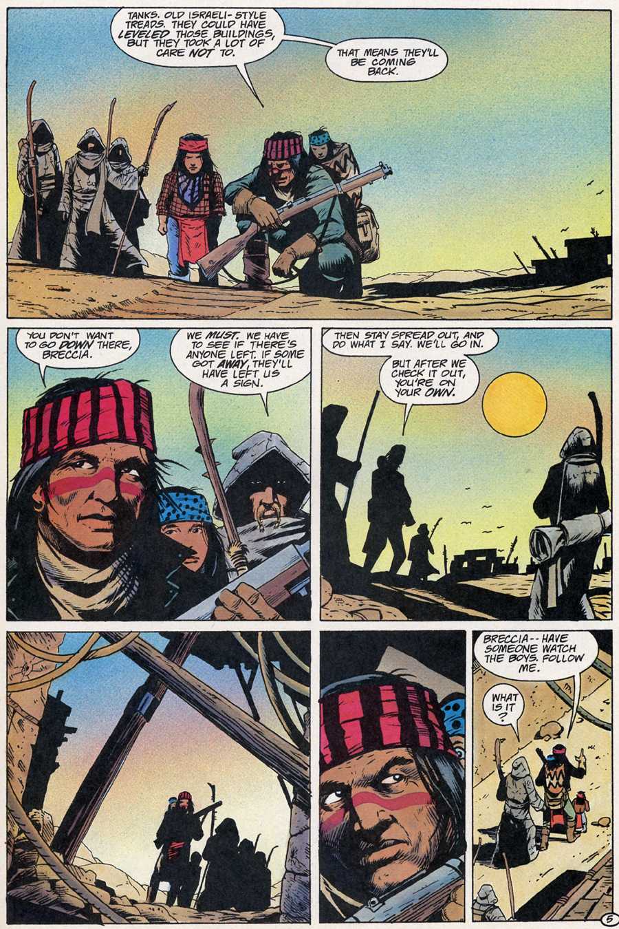 Read online Scout: War Shaman comic -  Issue #5 - 6