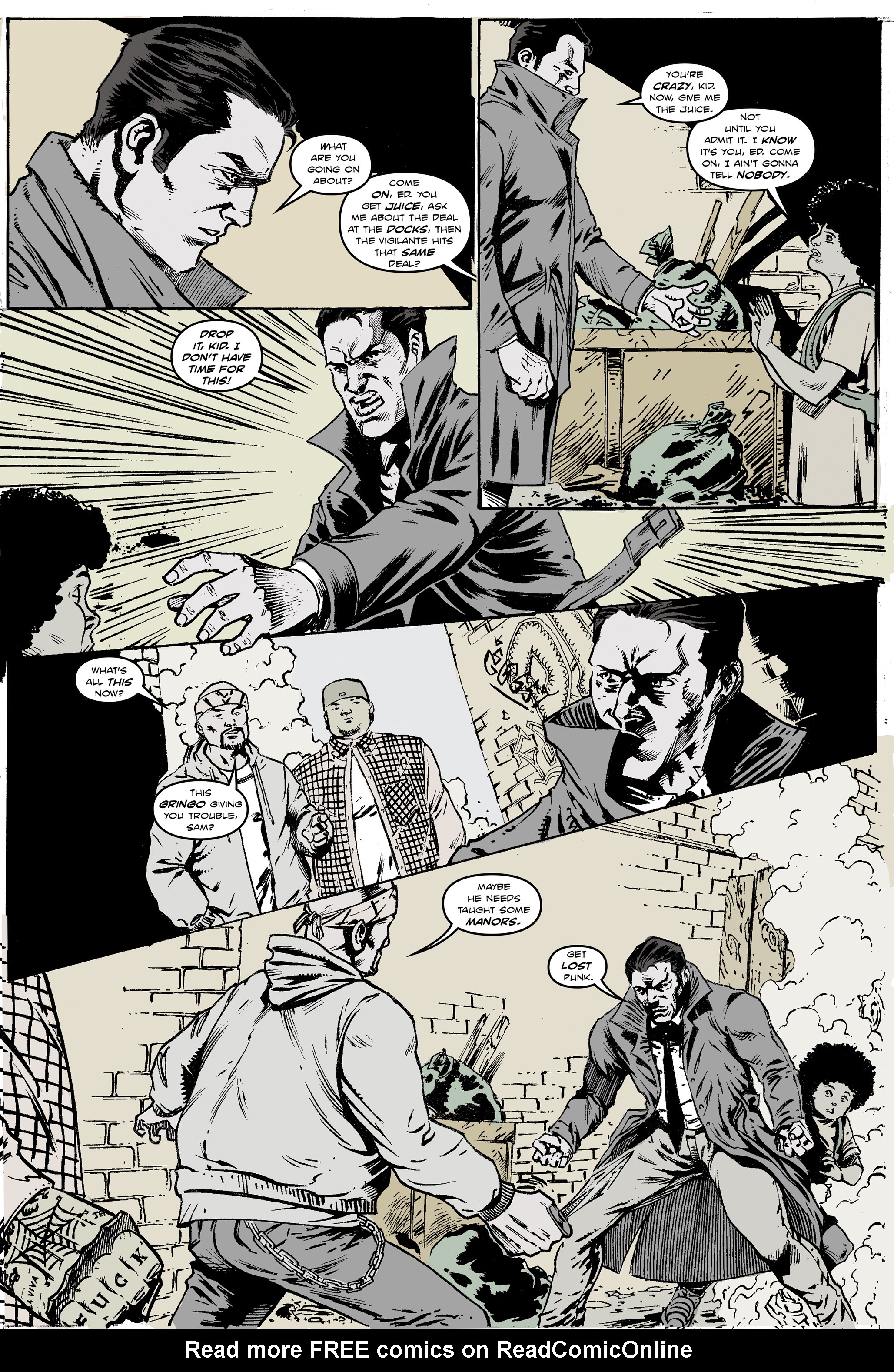 Read online Moros: A Hard Boiled Hero comic -  Issue #3 - 13