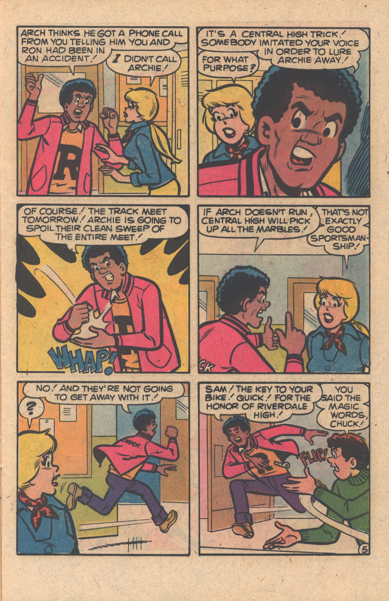 Read online Archie at Riverdale High (1972) comic -  Issue #45 - 7