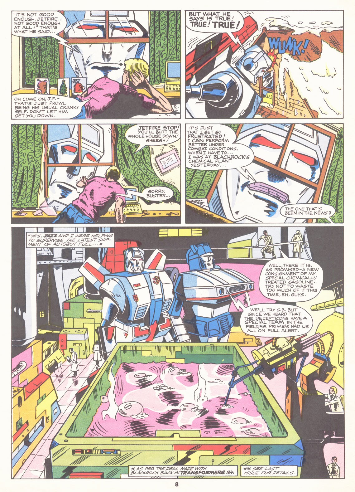 Read online The Transformers (UK) comic -  Issue #93 - 8