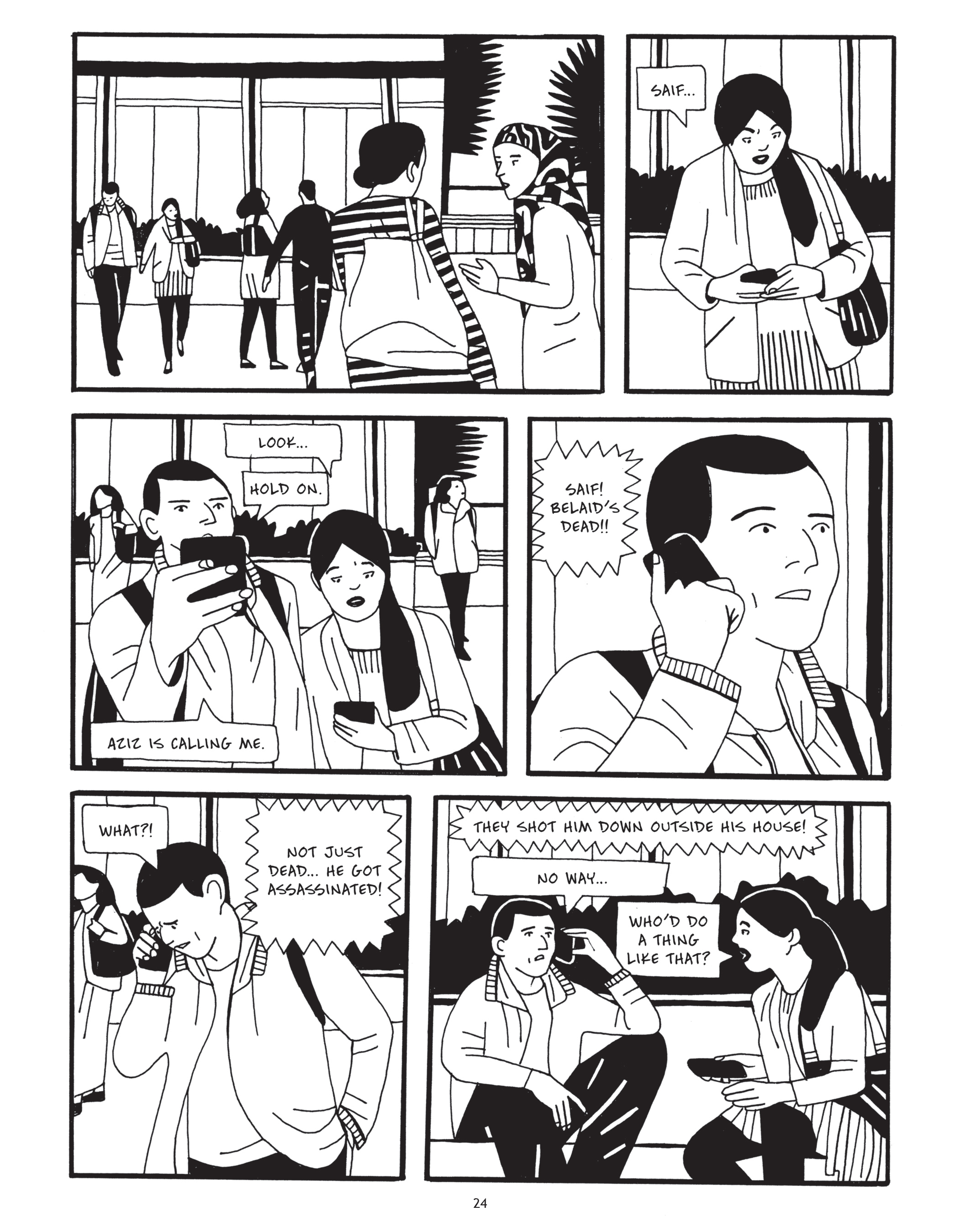 Read online After the Spring: A Story of Tunisian Youth comic -  Issue # TPB - 25