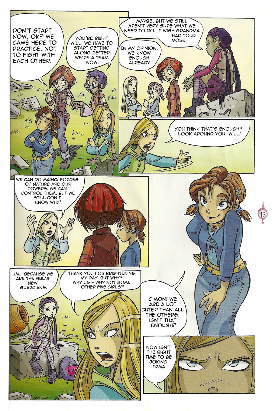 Read online W.i.t.c.h. comic -  Issue #3 - 8