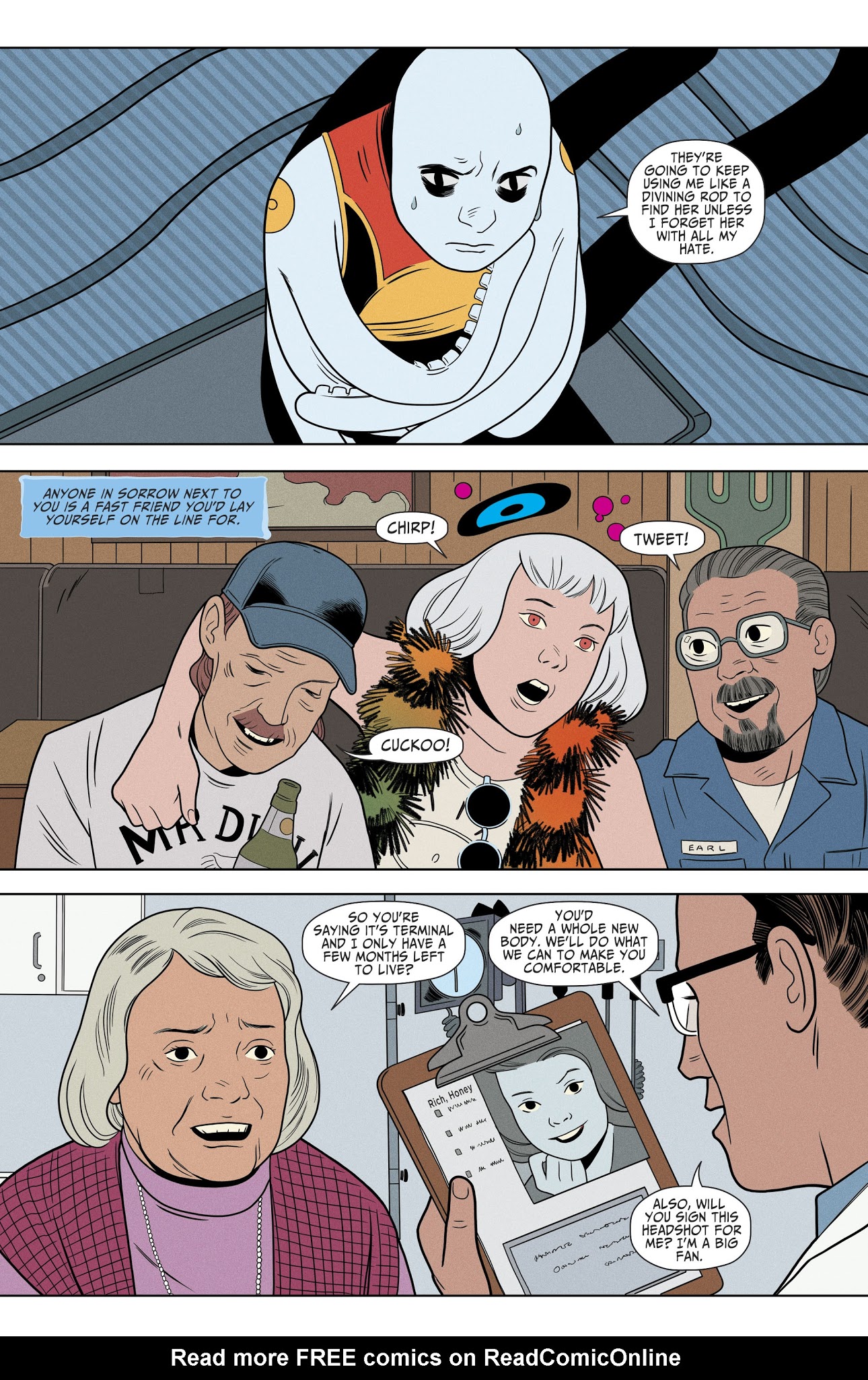 Read online Shade, the Changing Girl comic -  Issue #10 - 17