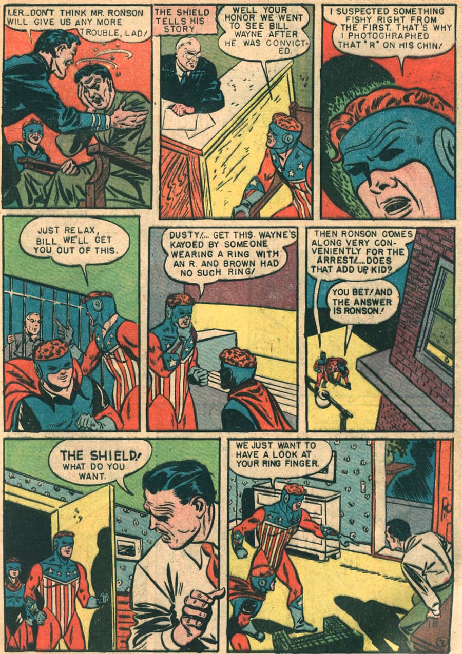 Read online Pep Comics comic -  Issue #26 - 9