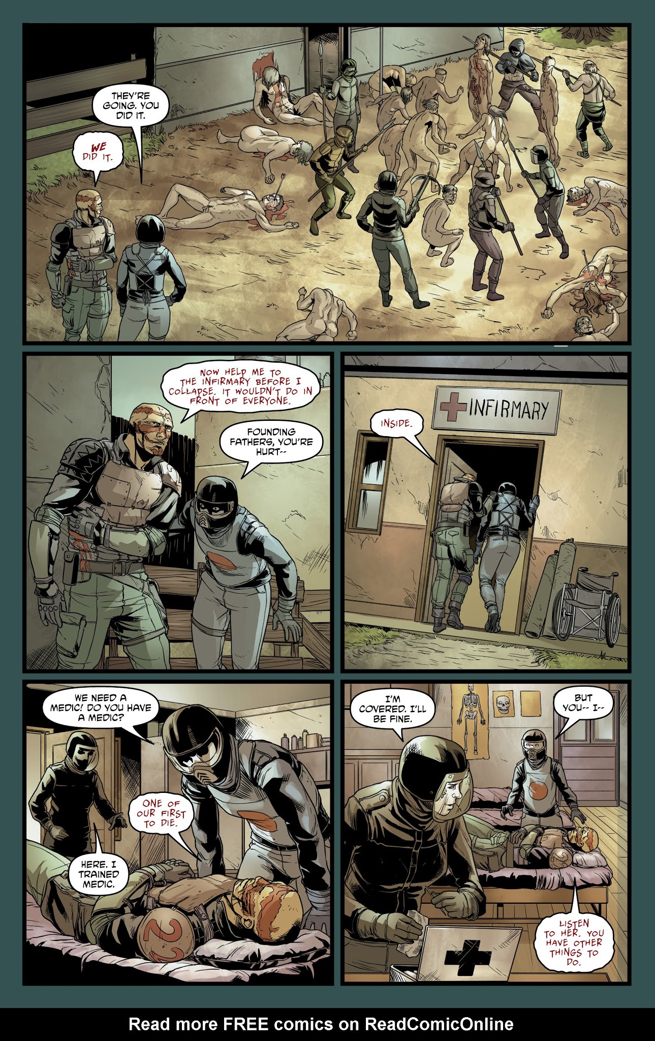 Read online Crossed Plus One Hundred: Mimic comic -  Issue #4 - 25