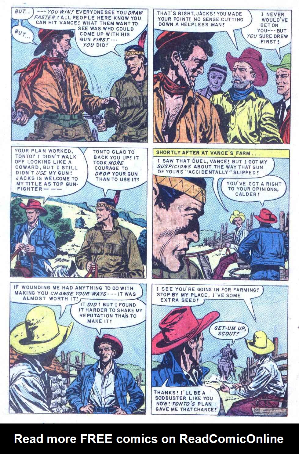 Read online Lone Ranger's Companion Tonto comic -  Issue #25 - 12