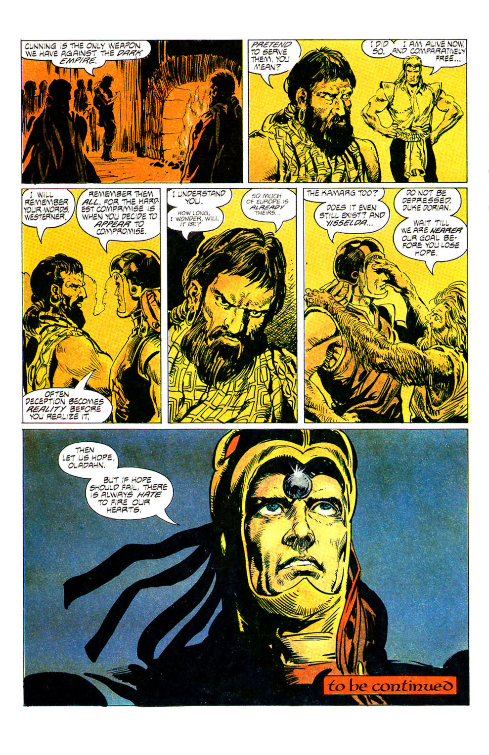 Read online Hawkmoon: The Mad God's Amulet comic -  Issue #1 - 31