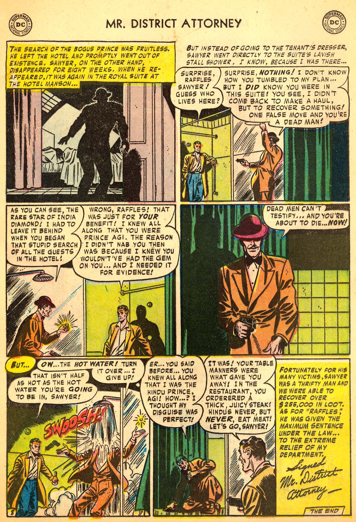 Read online Mr. District Attorney comic -  Issue #30 - 20