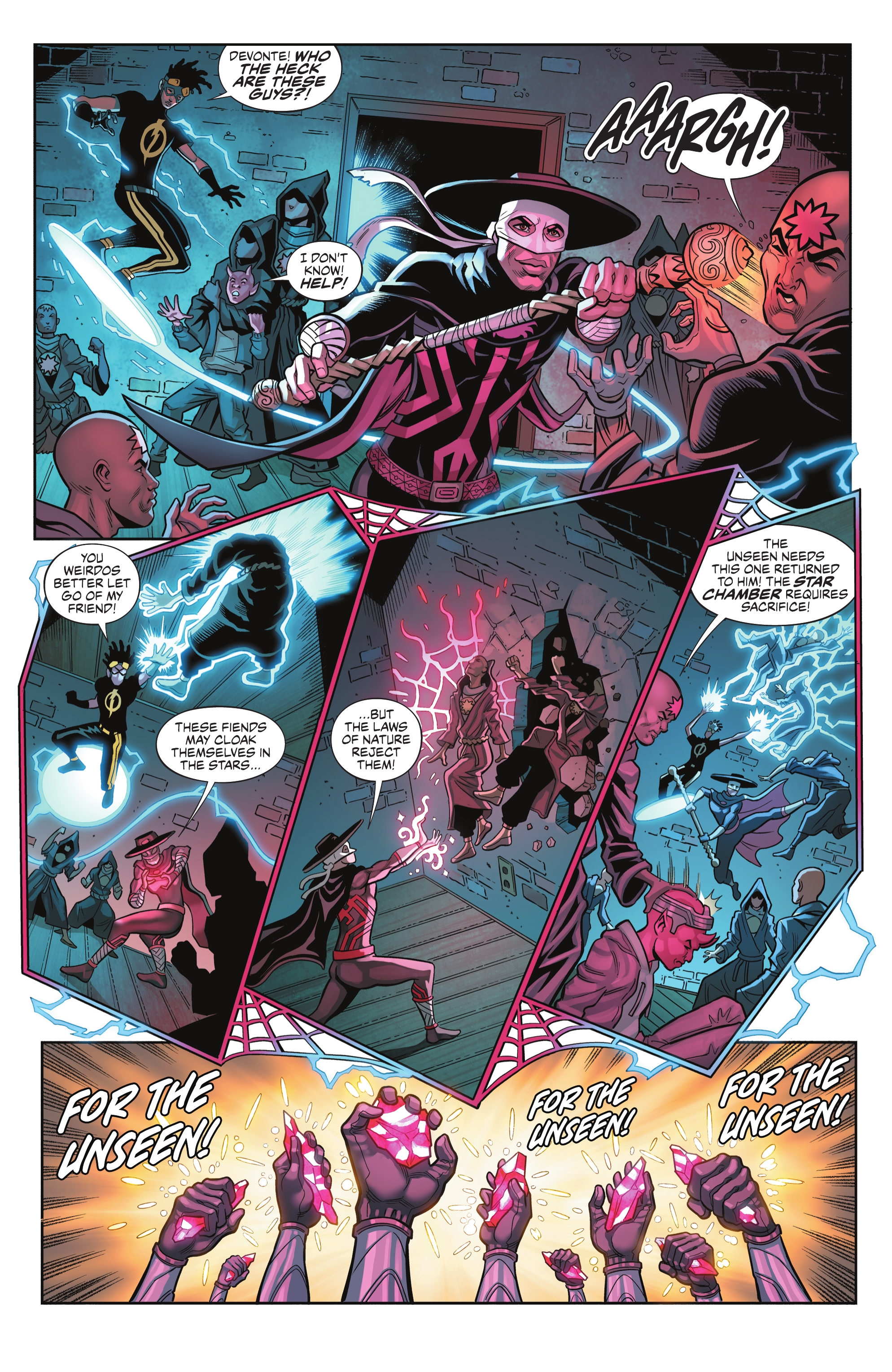 Read online Static Team-Up: Anansi comic -  Issue # Full - 9