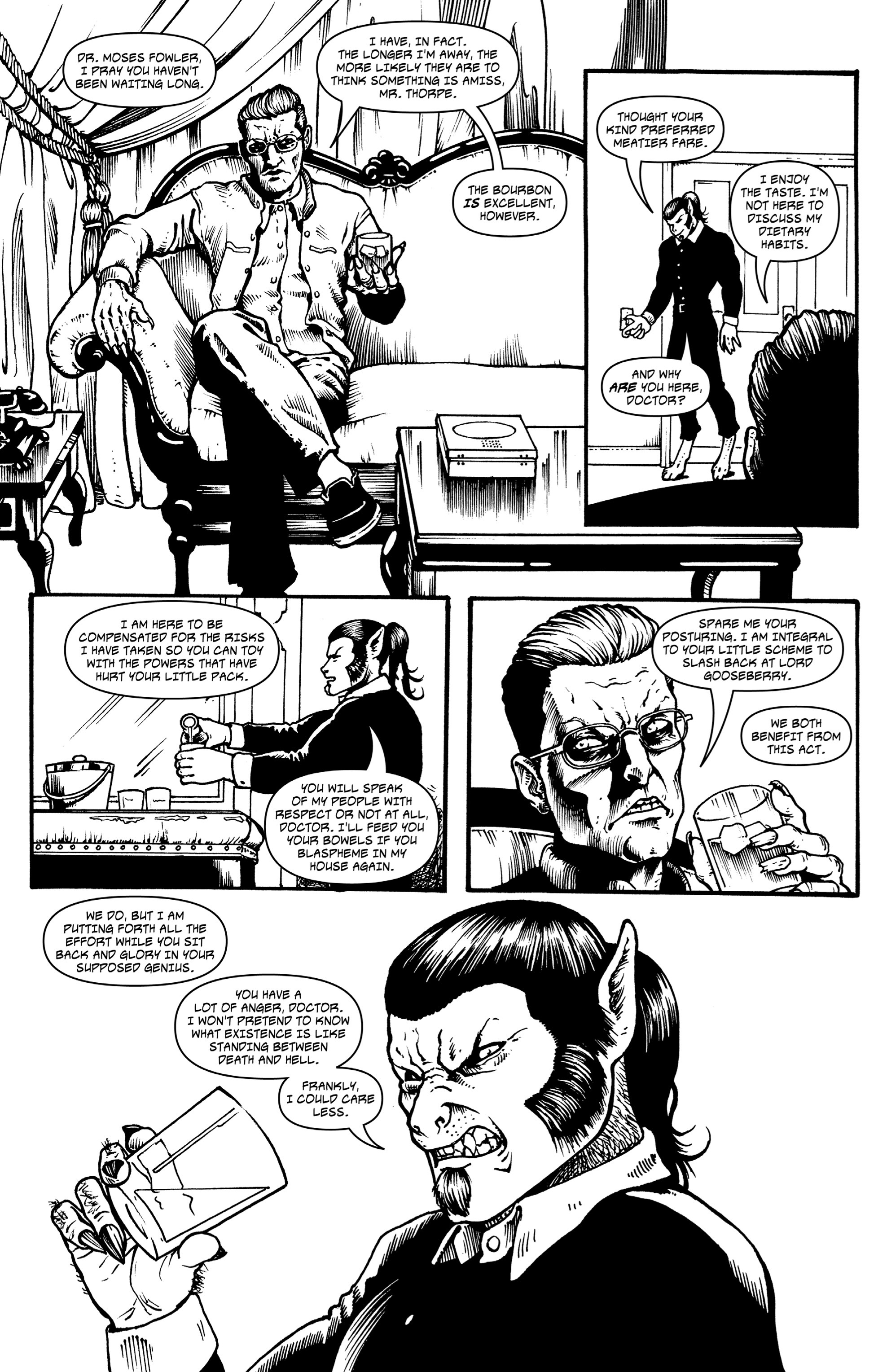 Read online Lucifer Fawkes: Blood Flow comic -  Issue # Full - 10