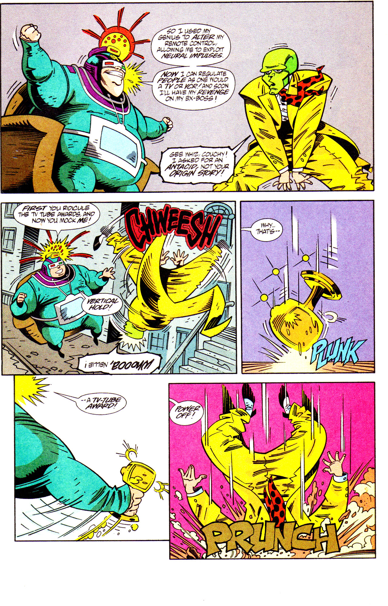 Read online Adventures Of The Mask comic -  Issue #7 - 17