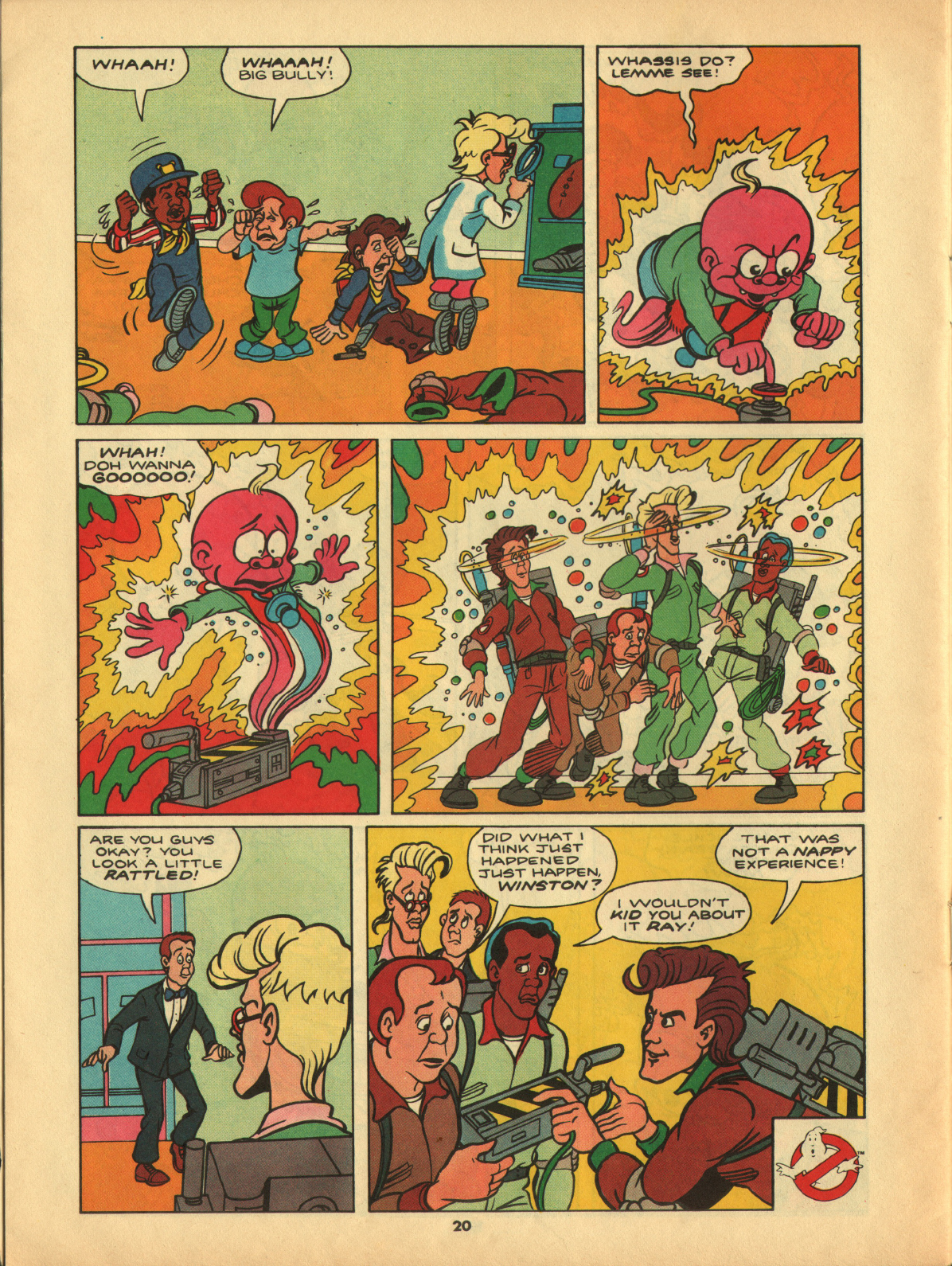 Read online The Real Ghostbusters comic -  Issue #22 - 20