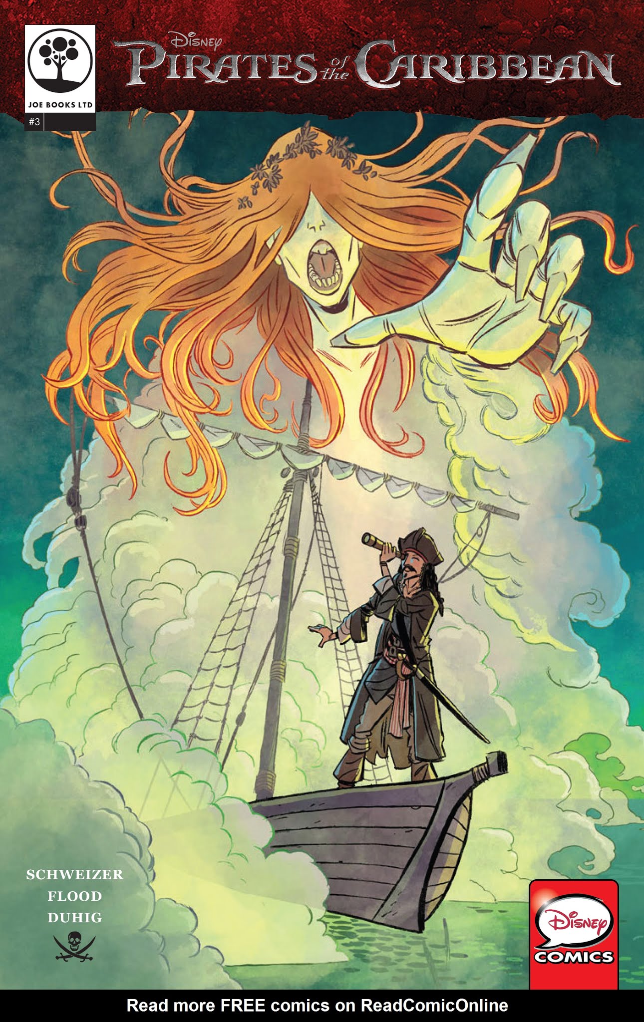Read online Disney Pirates of the Caribbean comic -  Issue #3 - 1