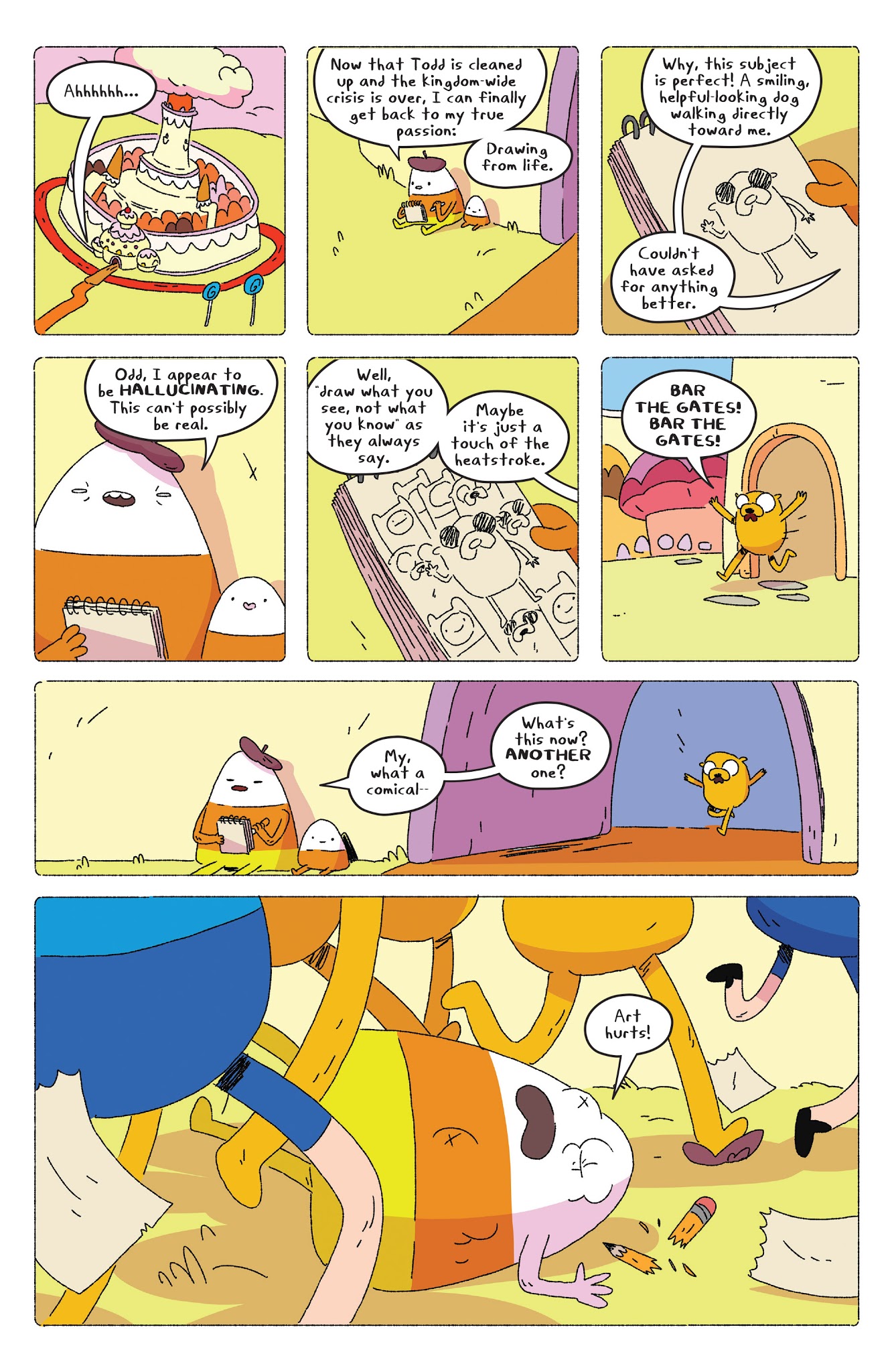 Read online Adventure Time comic -  Issue #73 - 6