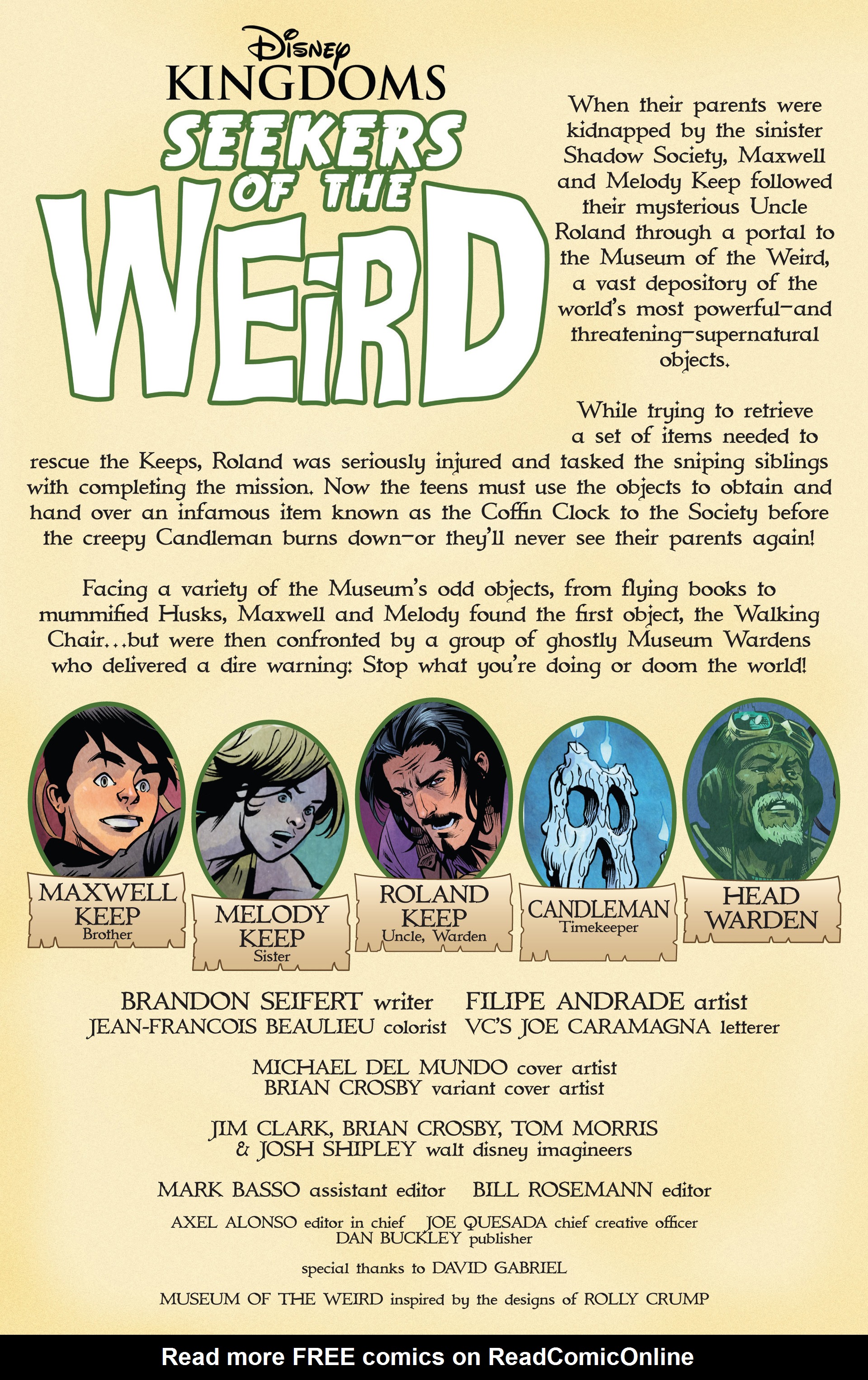 Read online Disney Kingdoms: Seekers of the Weird comic -  Issue #3 - 2