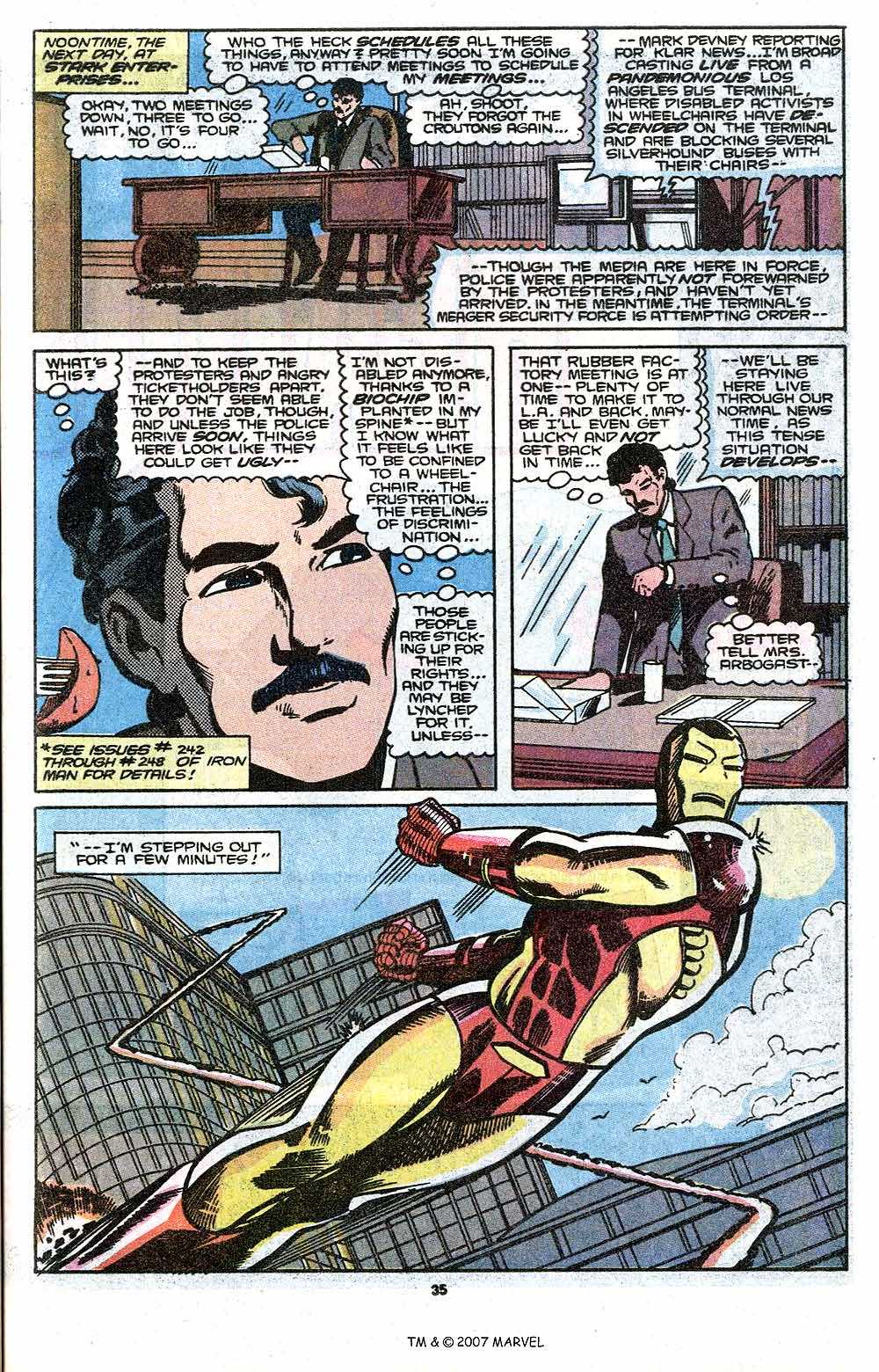Read online Iron Man (1968) comic -  Issue # Annual 11 - 37