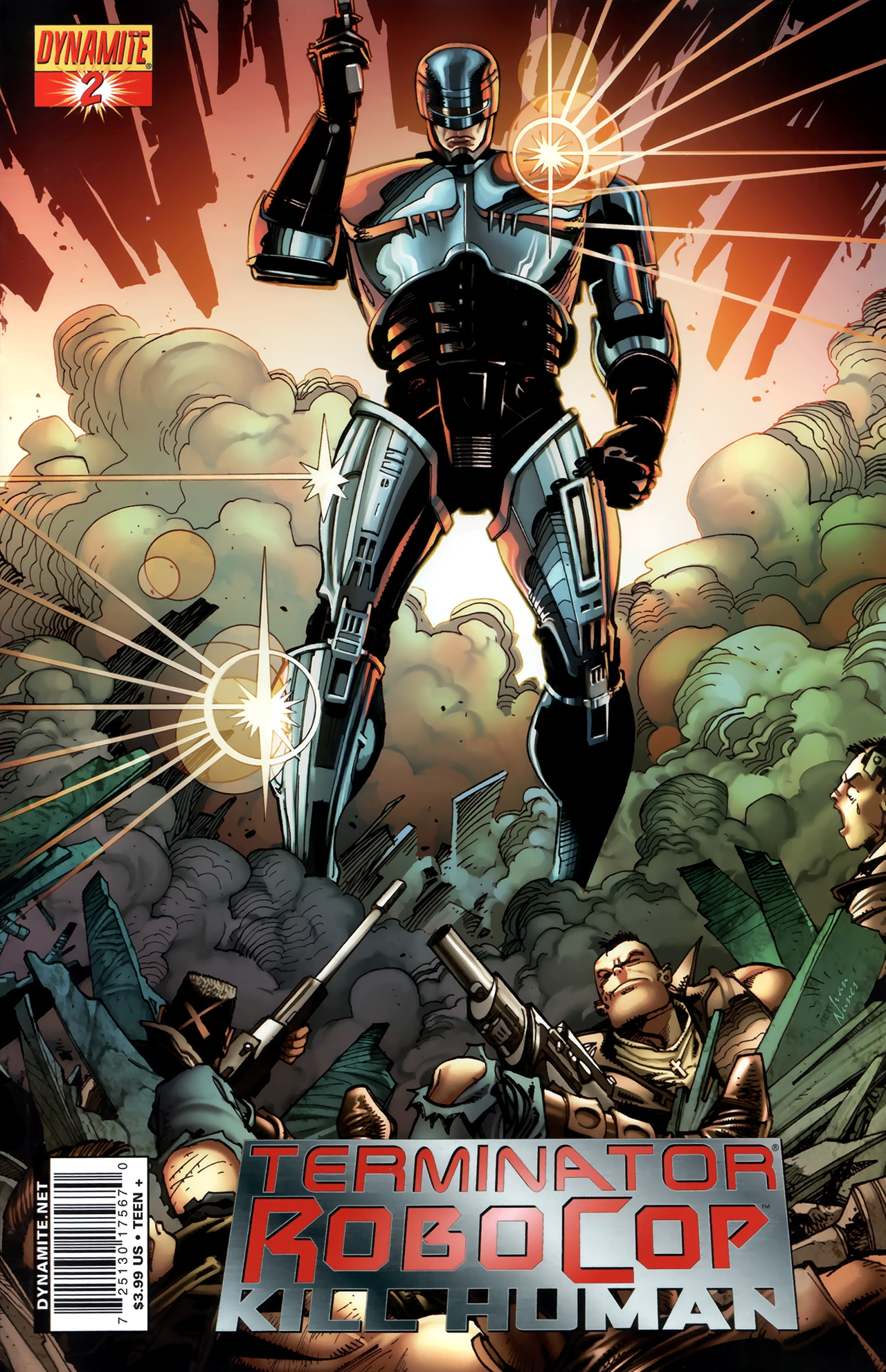 Read online Terminator/Robocop: Kill Human comic -  Issue #2 - 1