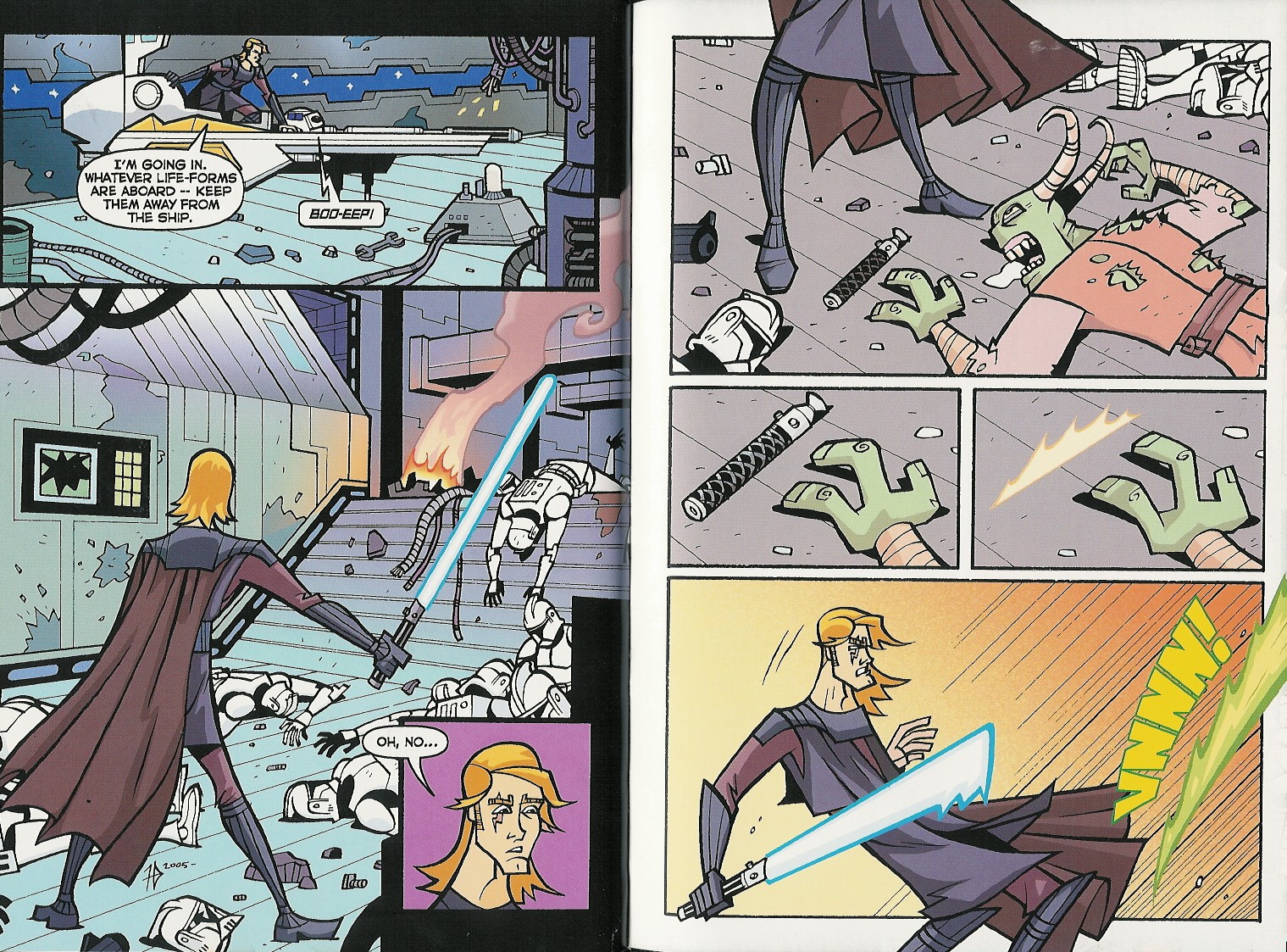 Read online Star Wars: Clone Wars Adventures comic -  Issue # TPB 4 - 21