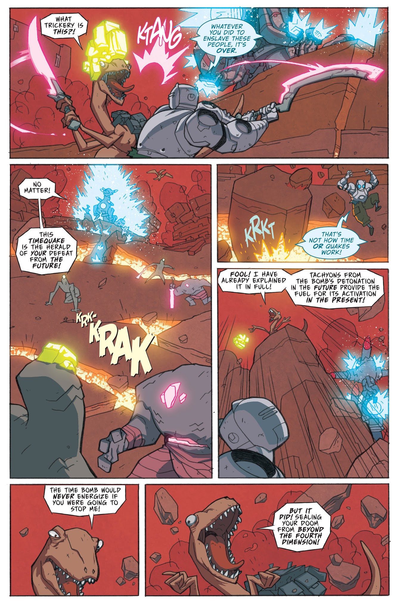 Read online Atomic Robo and the Savage Sword of Dr. Dinosaur comic -  Issue #5 - 8