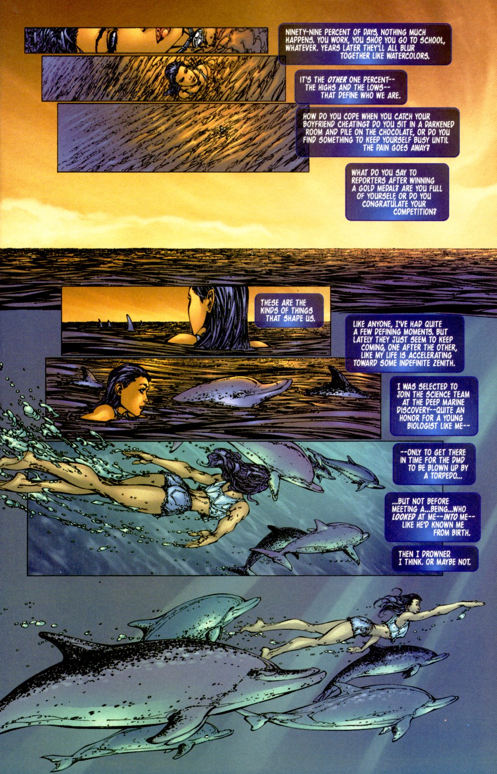 Read online Fathom (1998) comic -  Issue #5 - 7