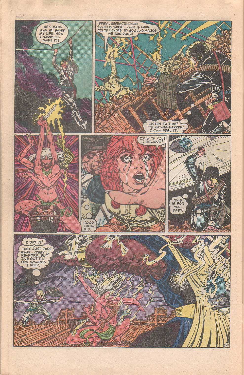 Read online Longshot (1985) comic -  Issue #1 - 22