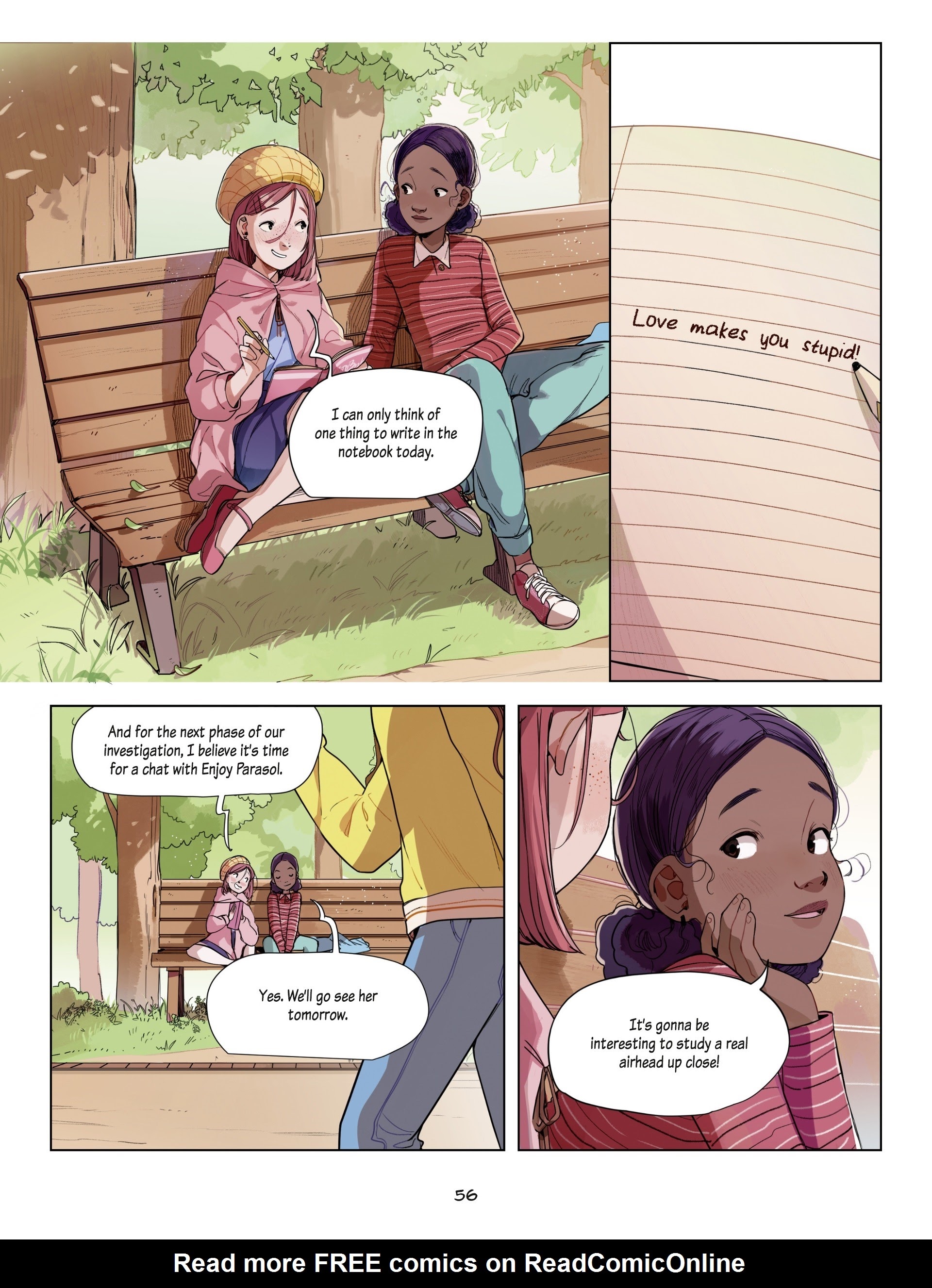 Read online School of Love comic -  Issue #1 - 56