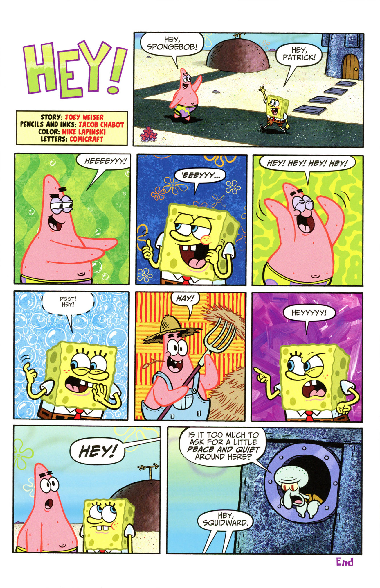 Read online SpongeBob Comics comic -  Issue #23 - 35