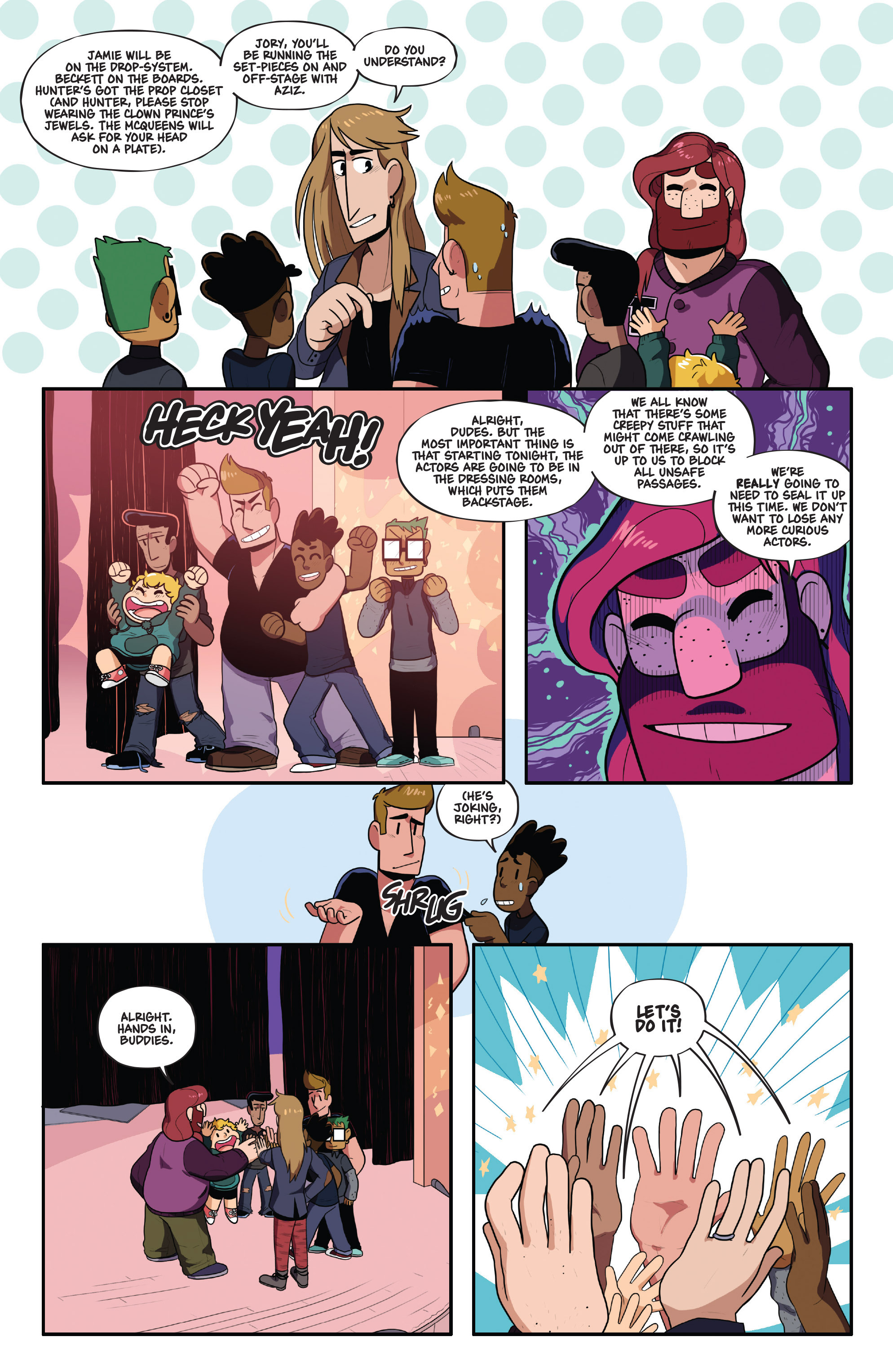 Read online The Backstagers comic -  Issue #3 - 9