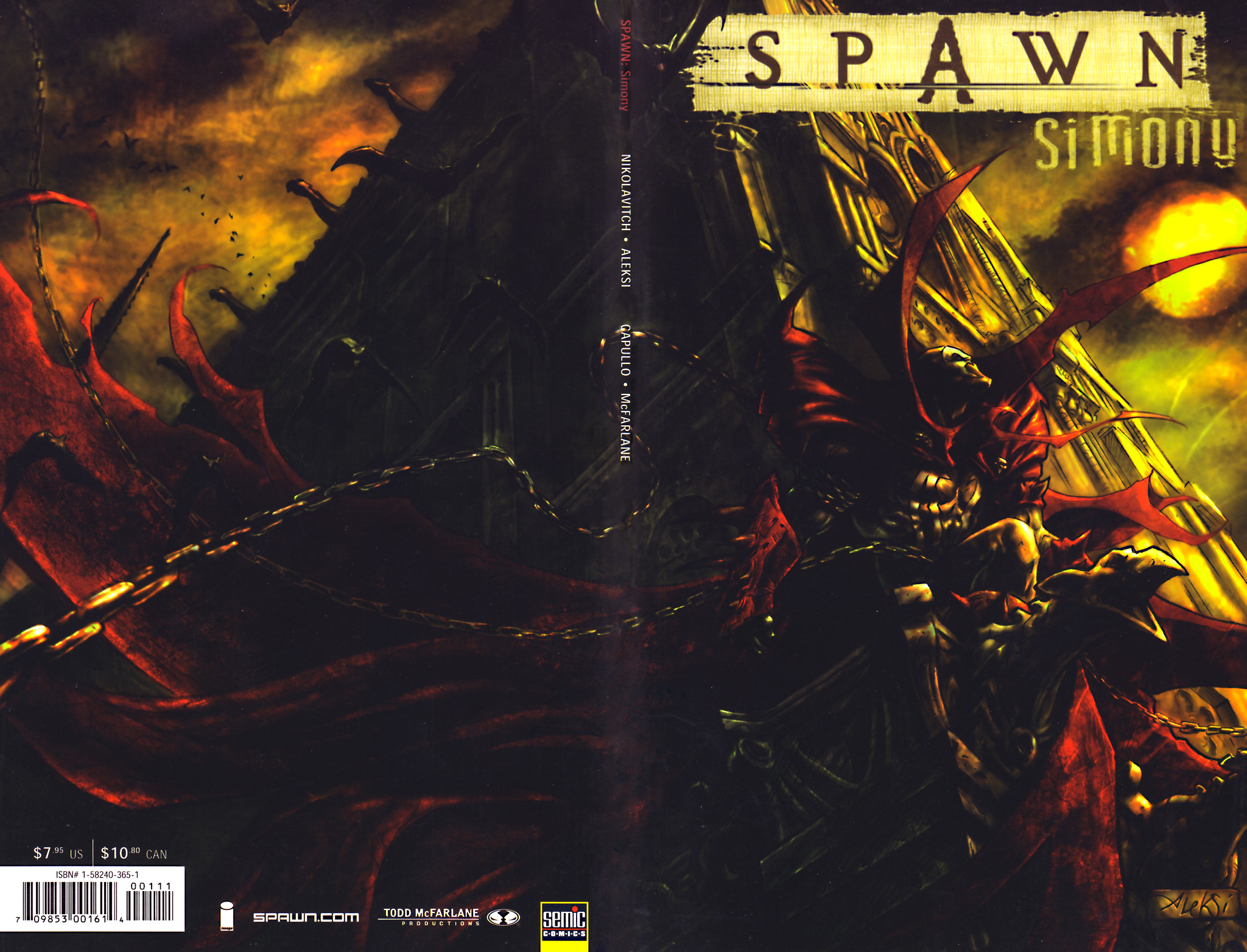 Read online Spawn: Simony comic -  Issue # TPB - 1