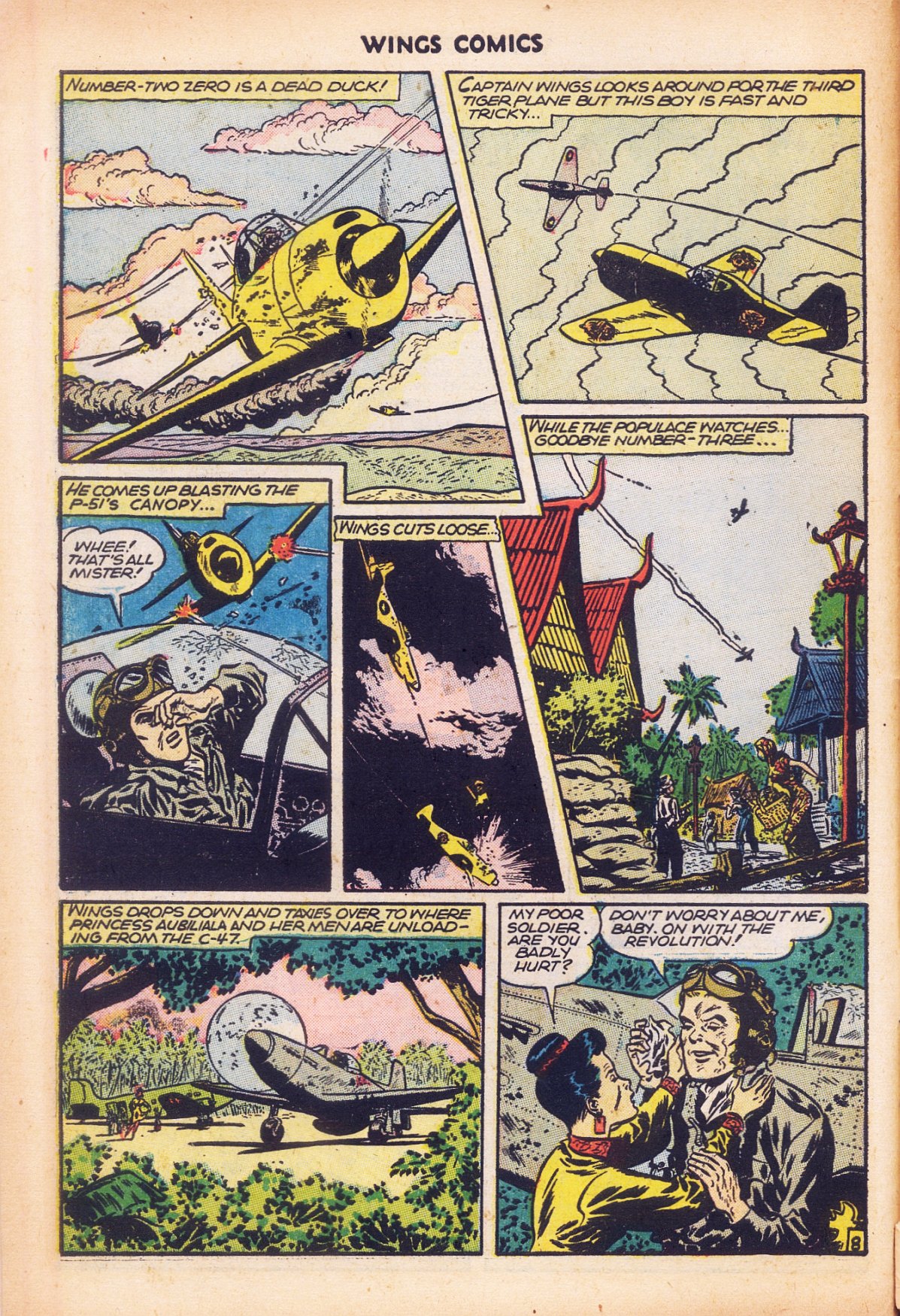 Read online Wings Comics comic -  Issue #69 - 10