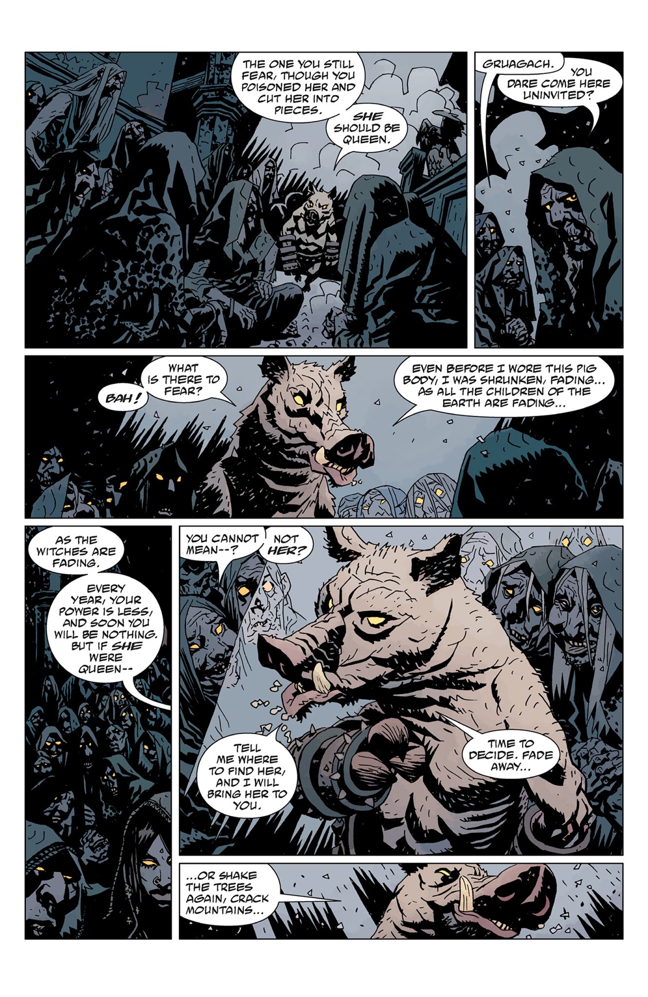 Read online Hellboy: Darkness Calls comic -  Issue # TPB - 63