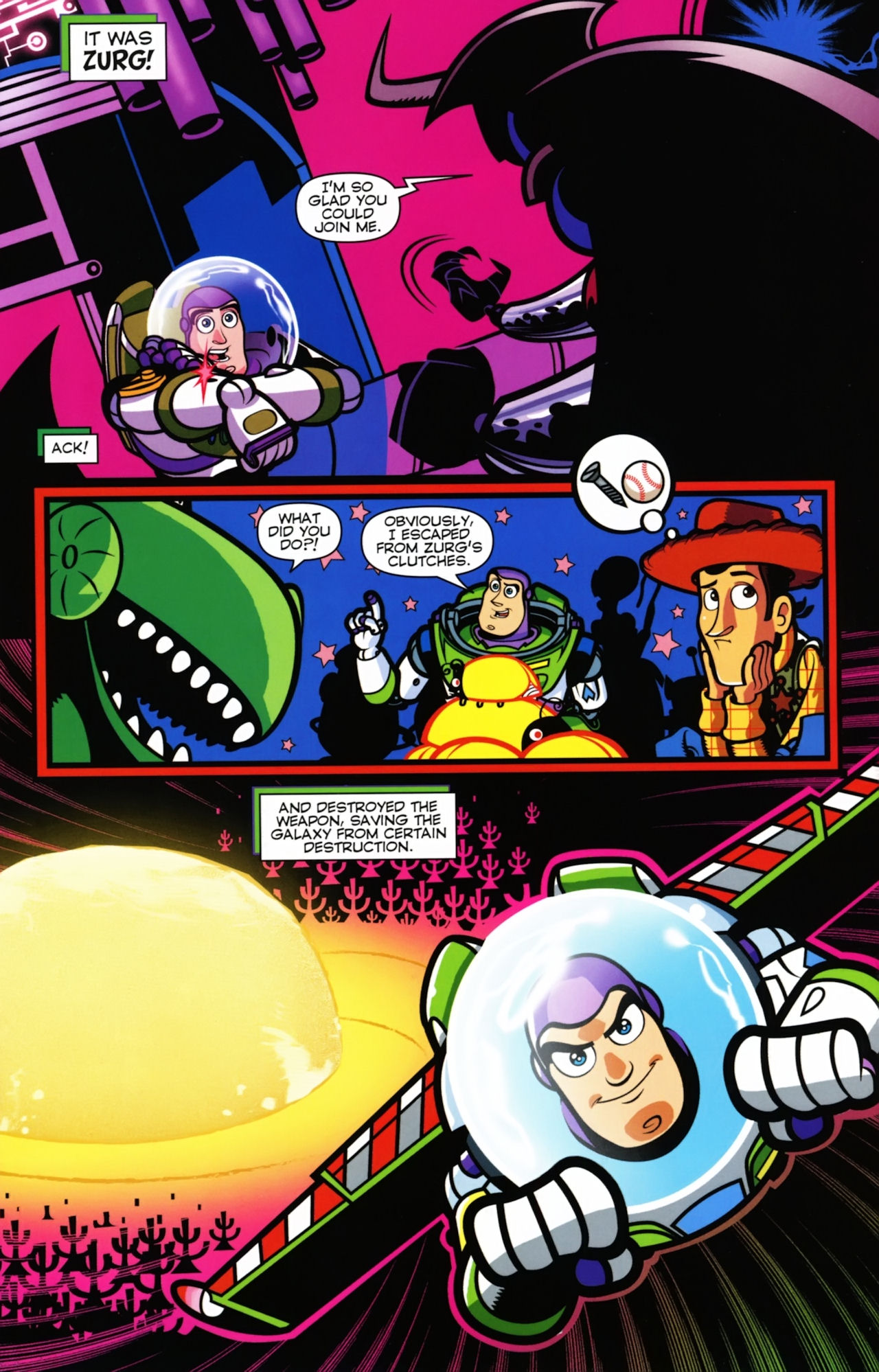 Read online Toy Story (2009) comic -  Issue #7 - 12