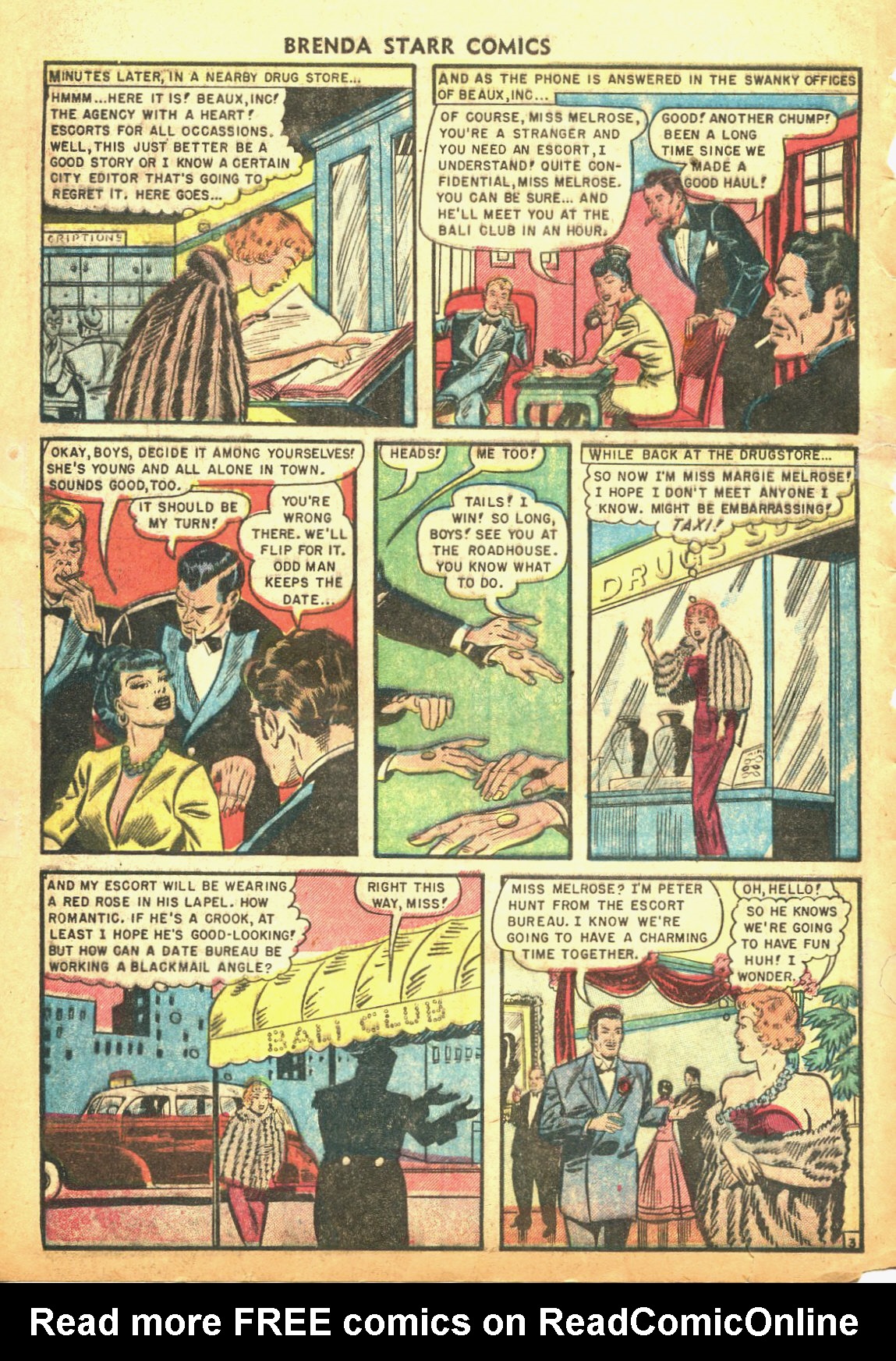 Read online Brenda Starr (1948) comic -  Issue #10 - 28